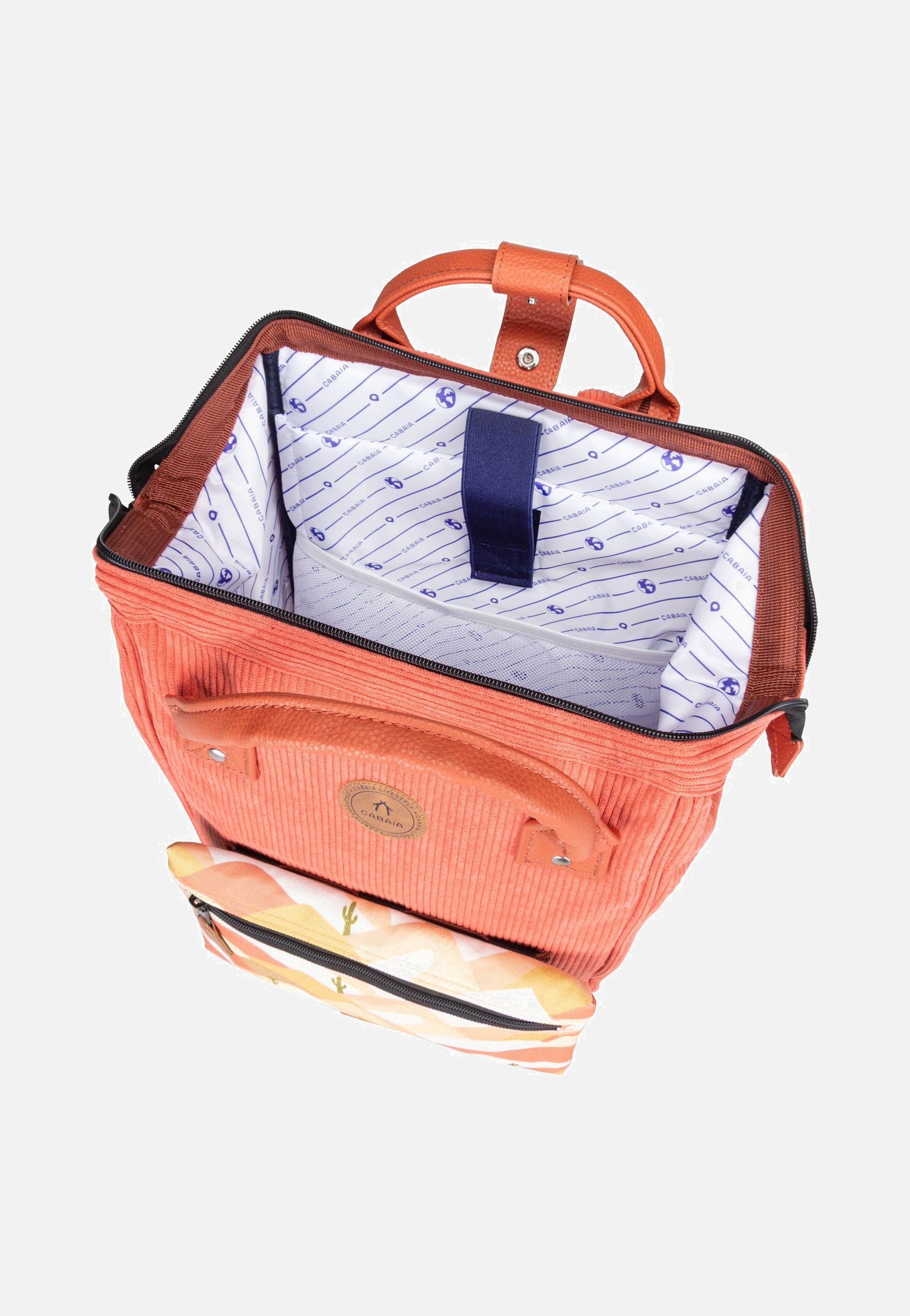 Cabaia - Adventurer Recycled Velvet Medium Newcastle - Backpack | Women-Image