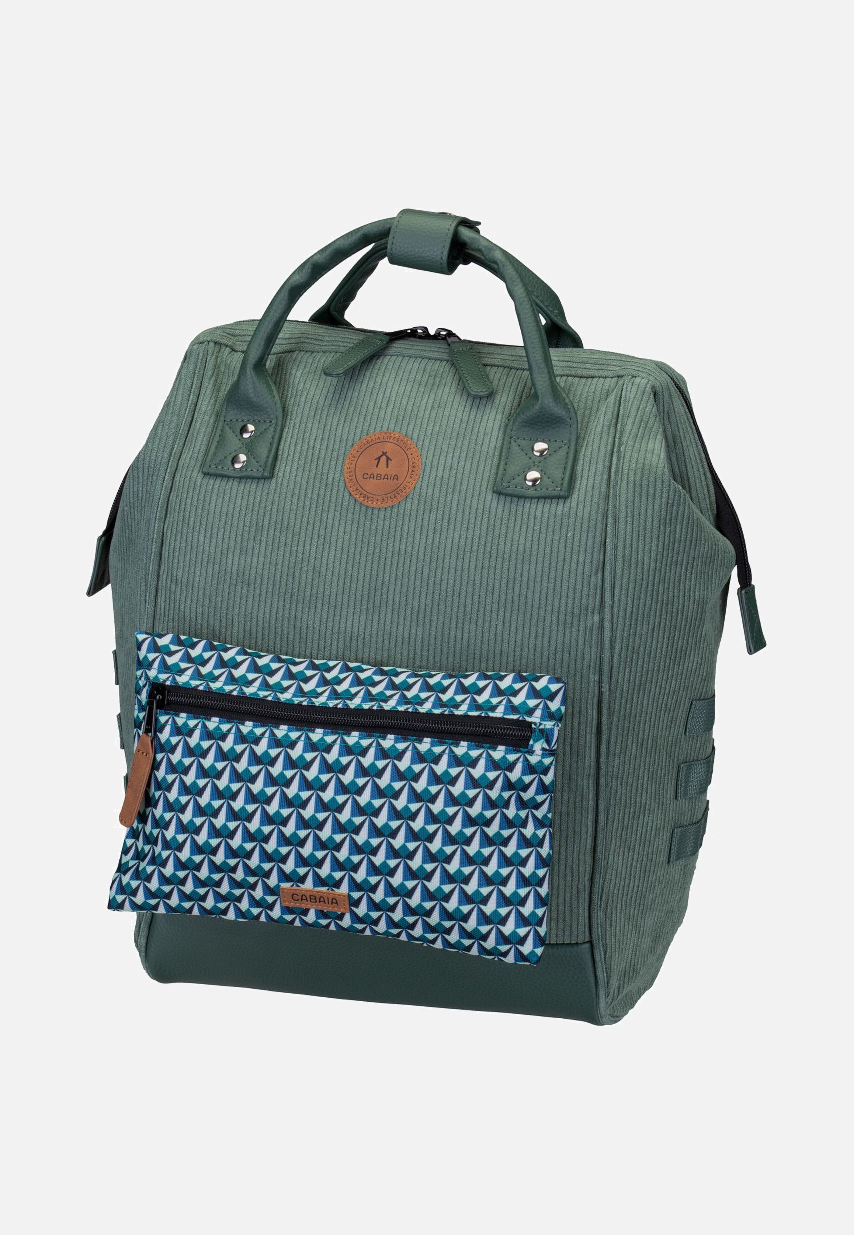 Cabaia - Adventurer Recycled Velvet Medium Niagara - Backpack | Women-Image