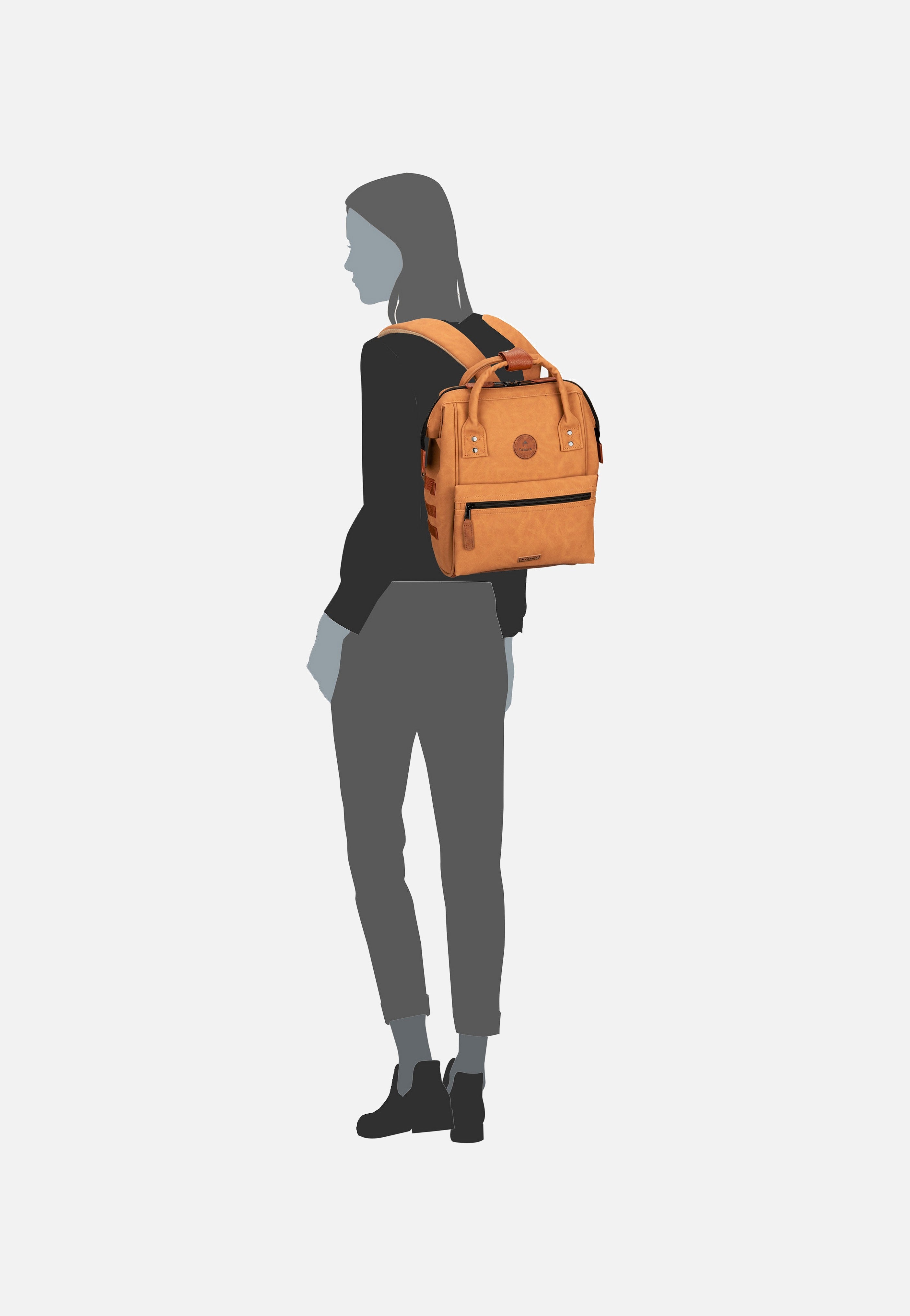 Cabaia - Adventurer Vegan Nubuck Small Moscou - Backpack | Women-Image