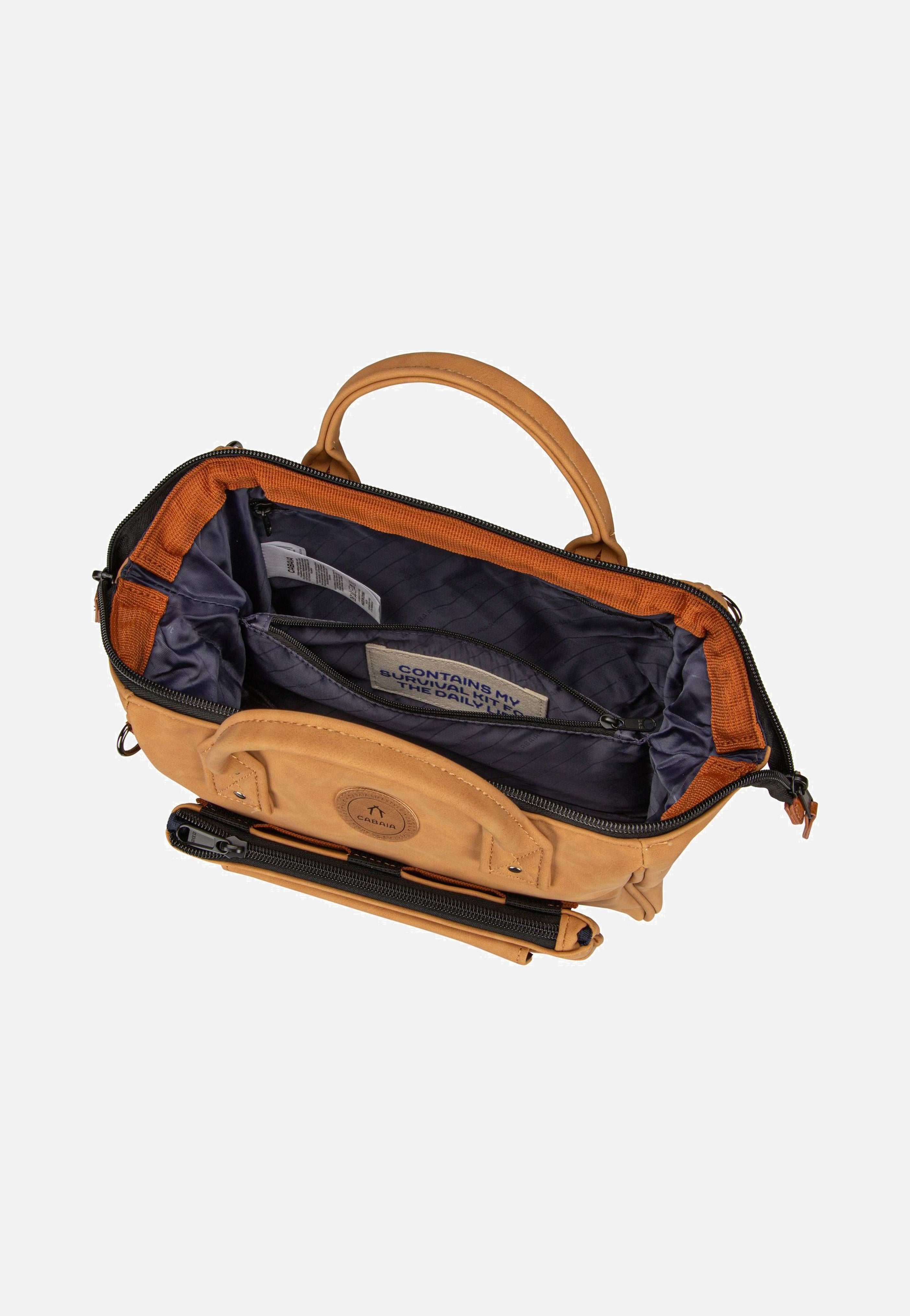 Cabaia Adventurer X-Body Vegan Nubuck Medium Moscou Handle Bag