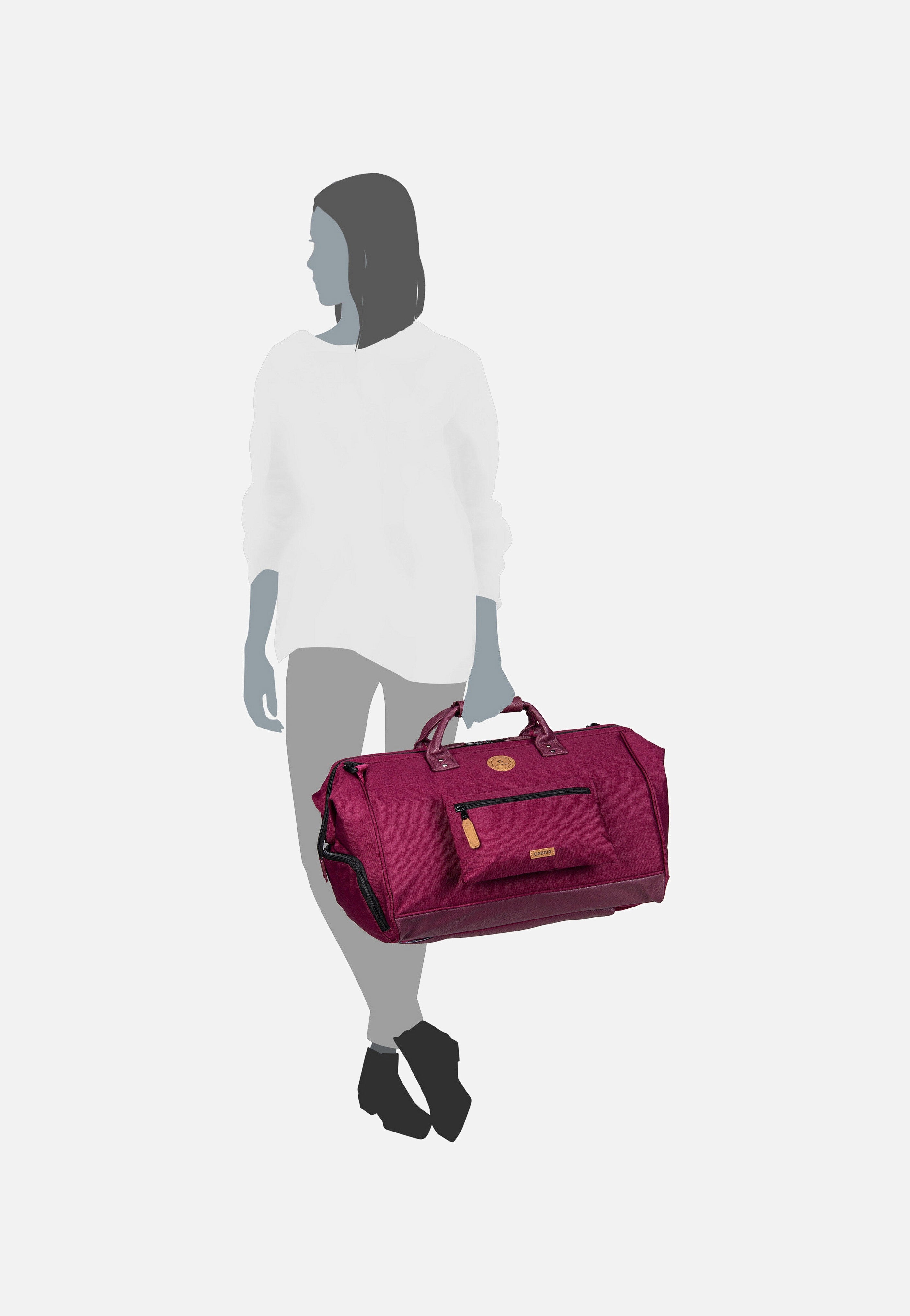 Cabaia - Recycled Oxford Nice - Dufflebag | Neutral-Image