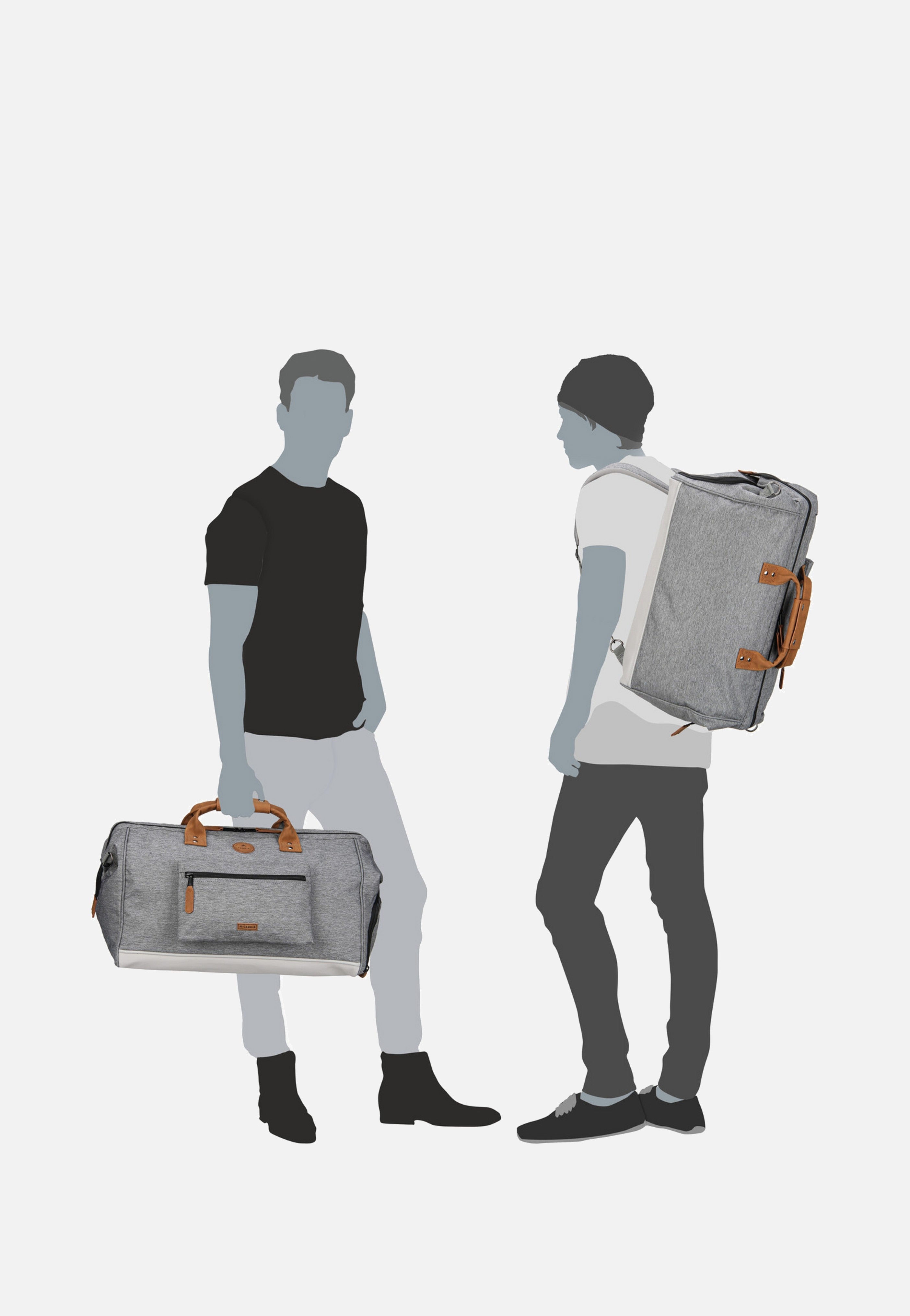 Cabaia - V1 Recycled Oxford New York - Dufflebag | Neutral-Image