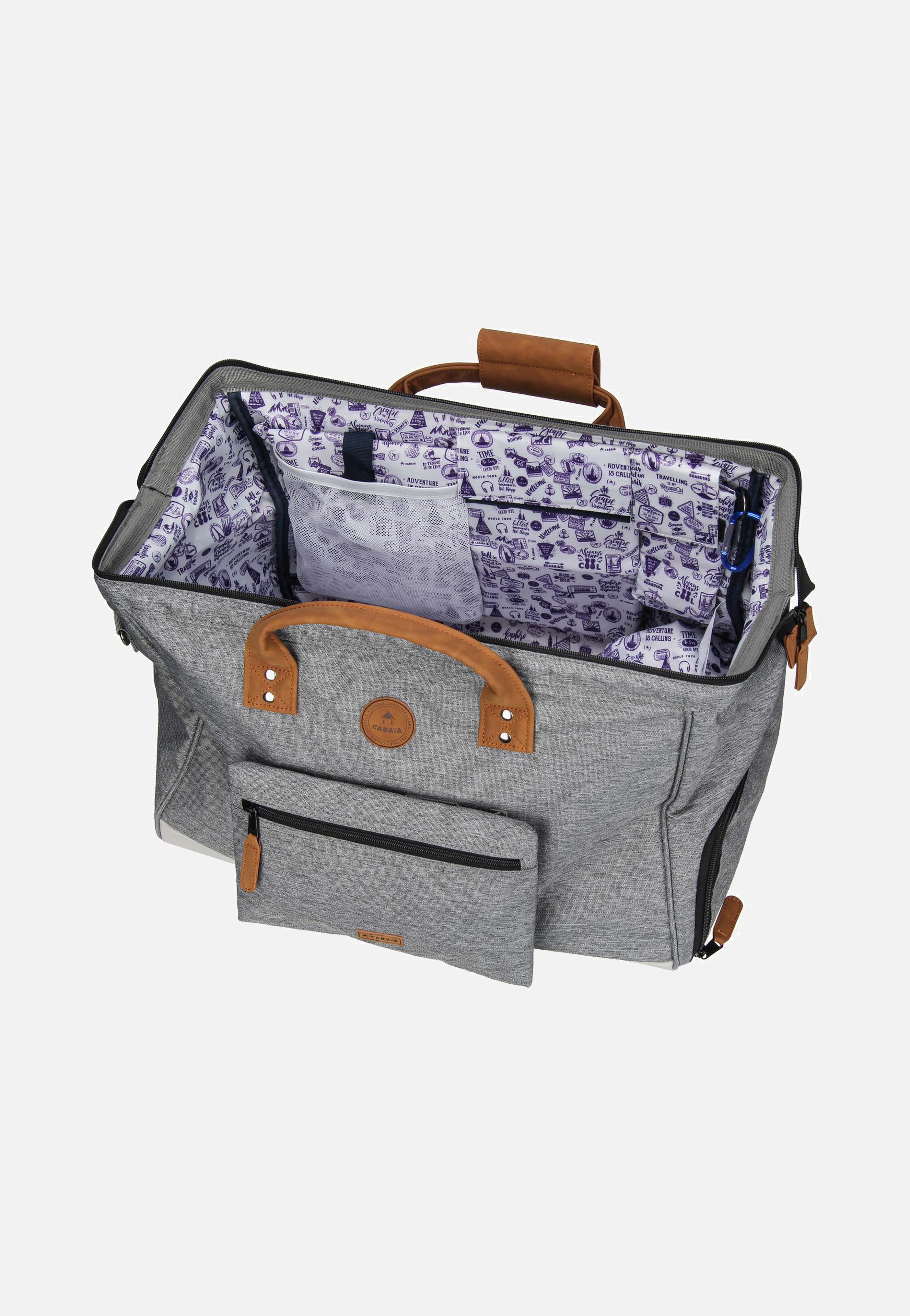 Cabaia - V1 Recycled Oxford New York - Dufflebag | Neutral-Image