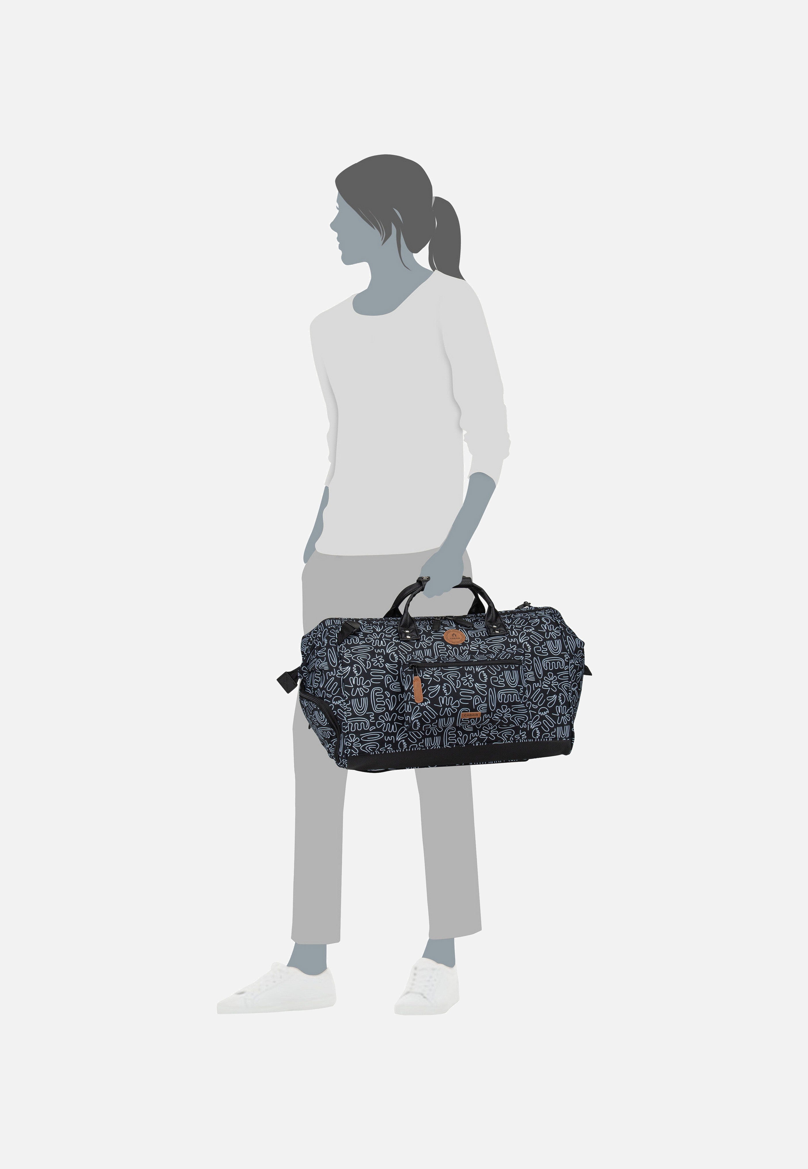Cabaia - V2 Recycled Oxford Amiens - Dufflebag | Neutral-Image