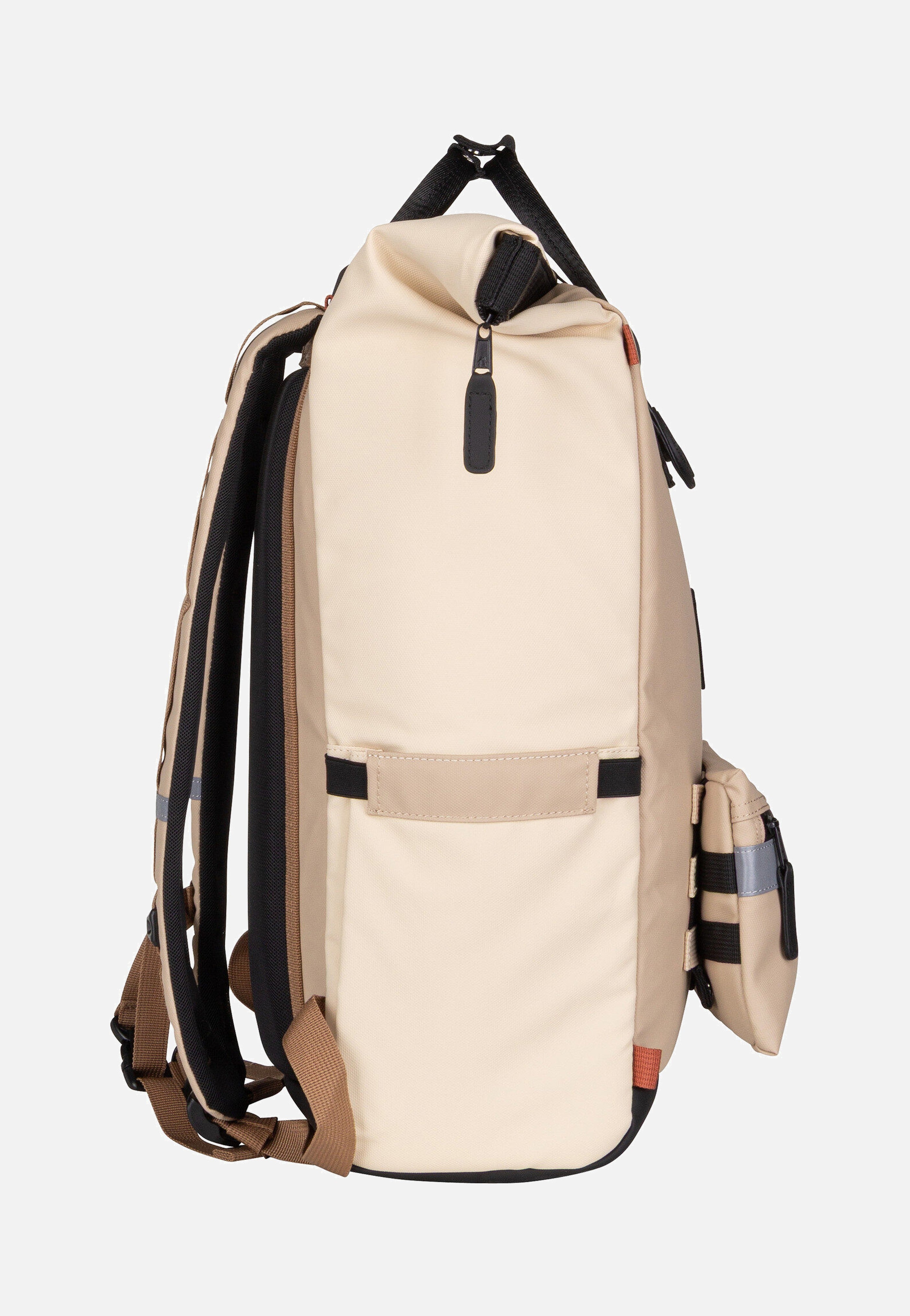 Cabaia - Explorer Recycled Oxford Large Cap Brenton - Rolltop Backpack | Neutral-Image