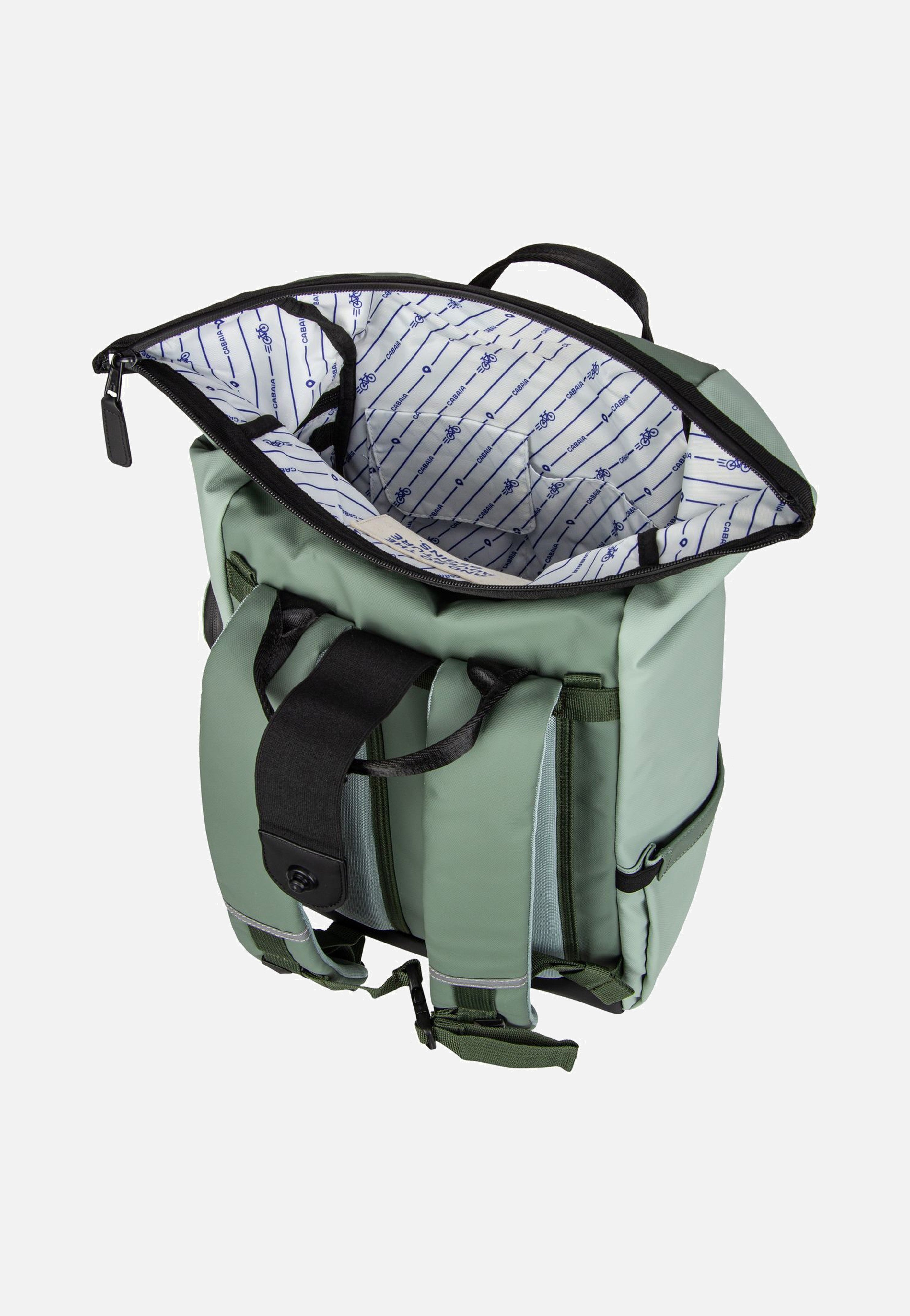 Cabaia - Explorer Recycled Oxford Medium Menton - Rolltop Backpack | Neutral-Image