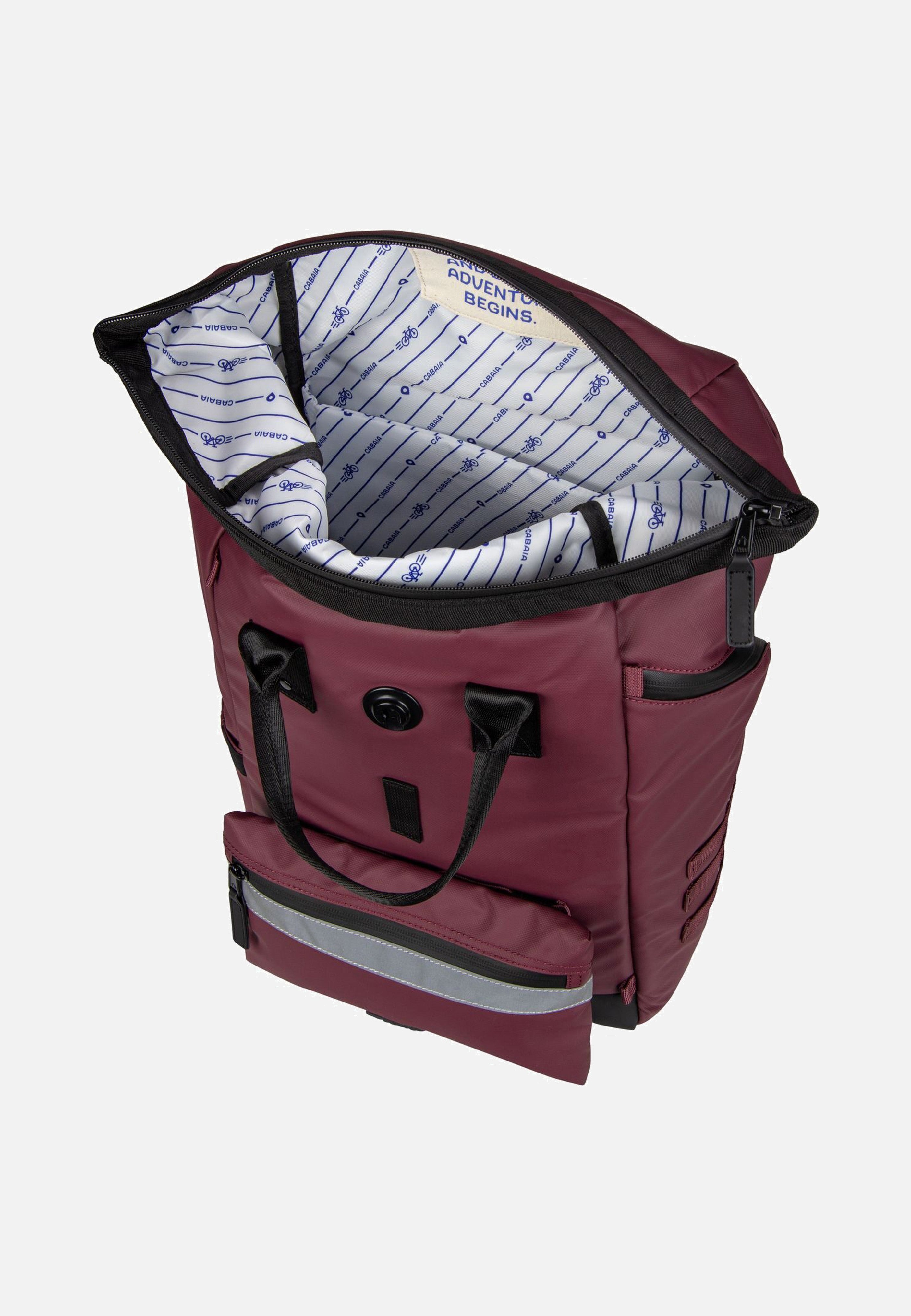 Cabaia - Explorer Recycled Oxford Medium Perth - Rolltop Backpack | Neutral-Image