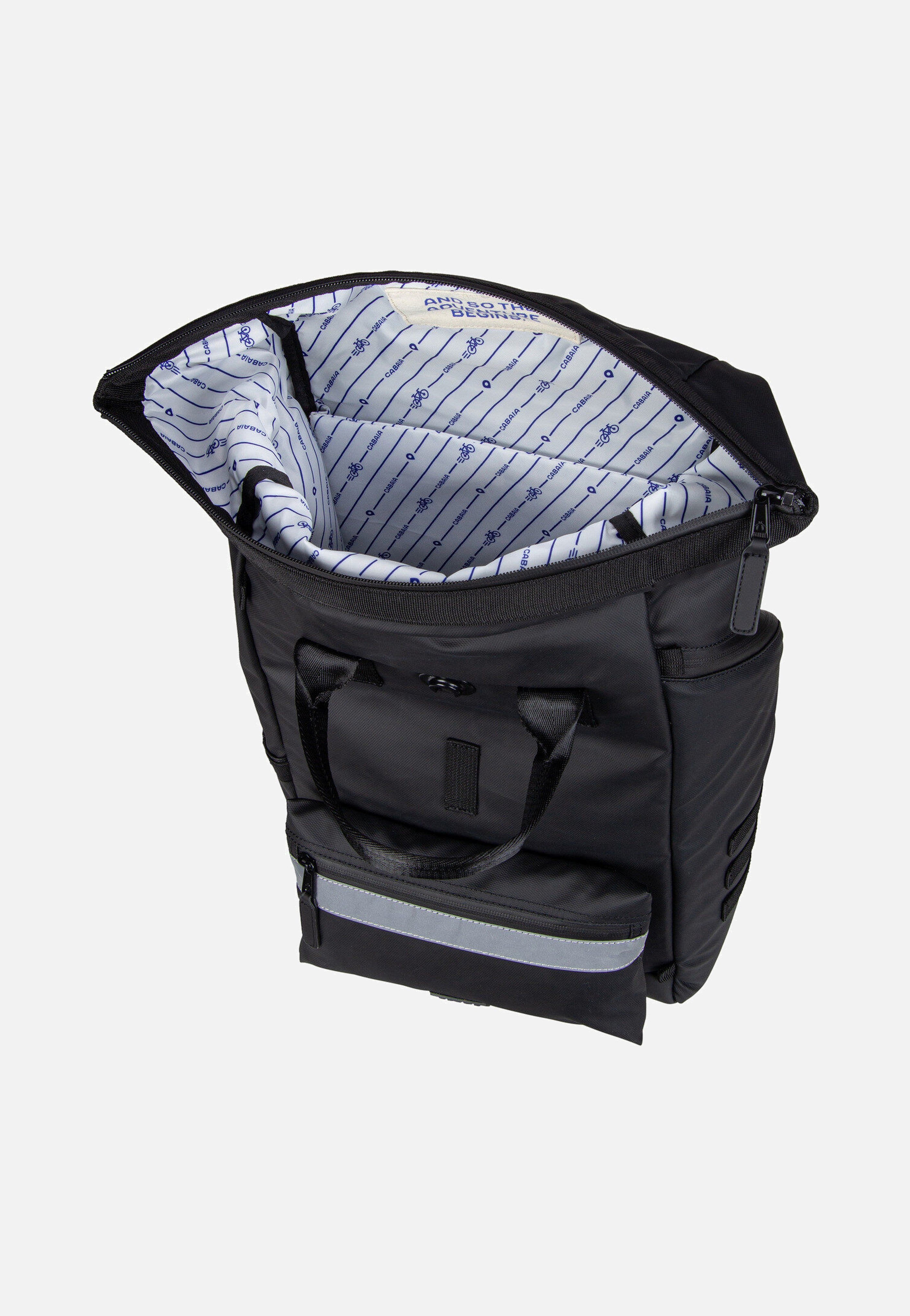 Cabaia - Explorer Recycled Oxford Medium Wellington - Rolltop Backpack | Neutral-Image