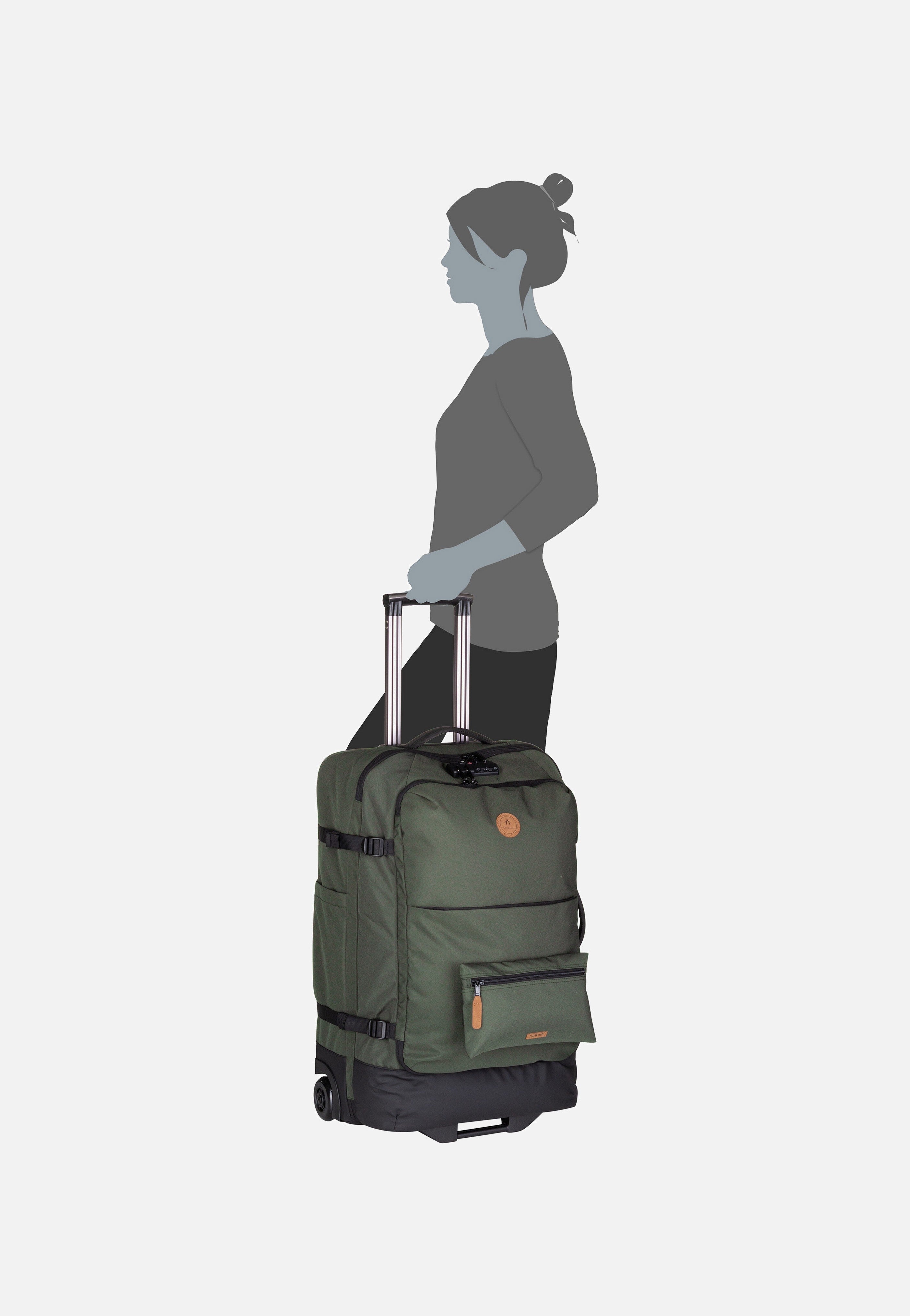 Cabaia - Soft Suitcase Medium Coromandel - Suitcase | Neutral-Image