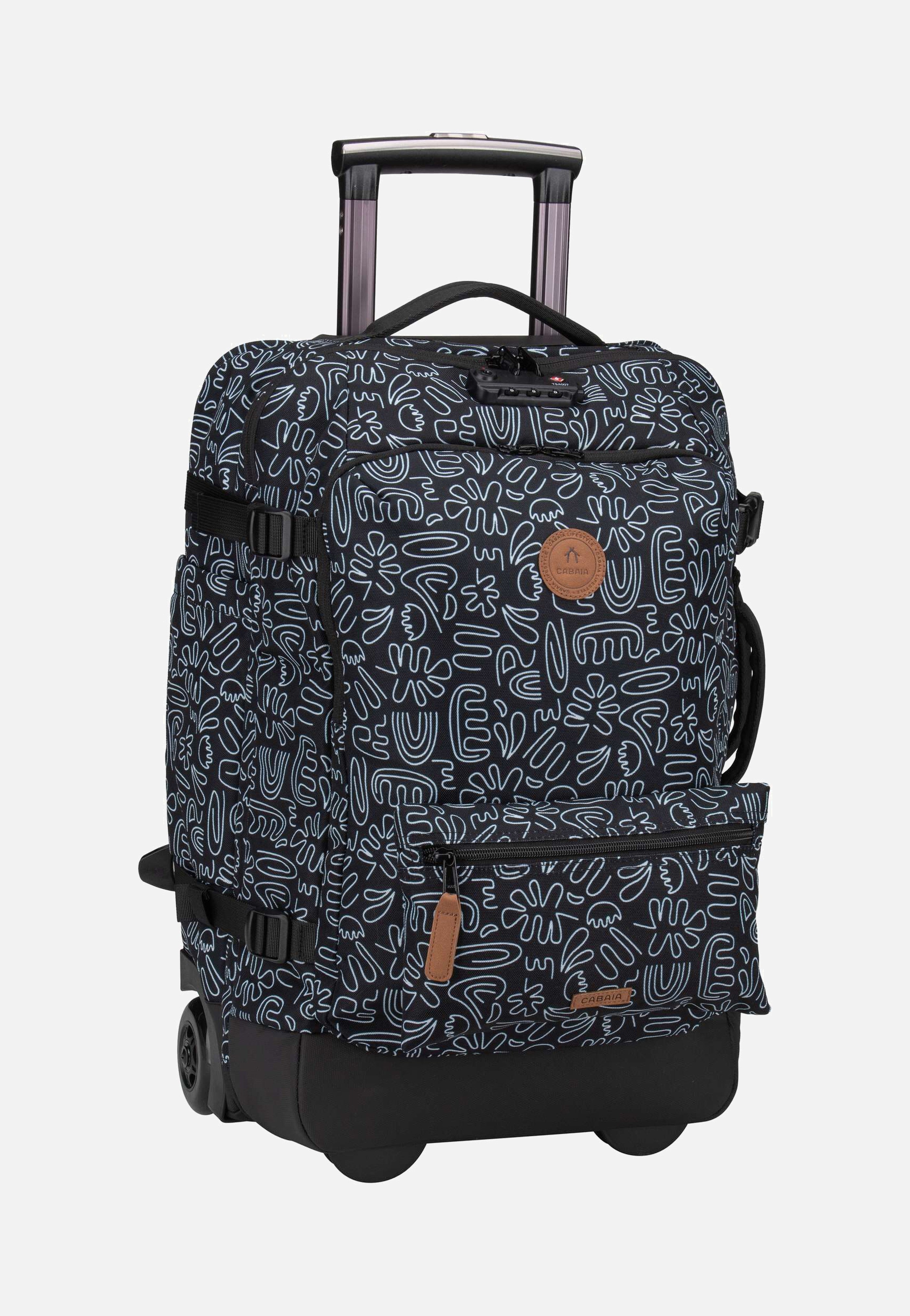 Cabaia - Soft Suitcase Small Amiens - Shopping Trolley | Neutral-Image