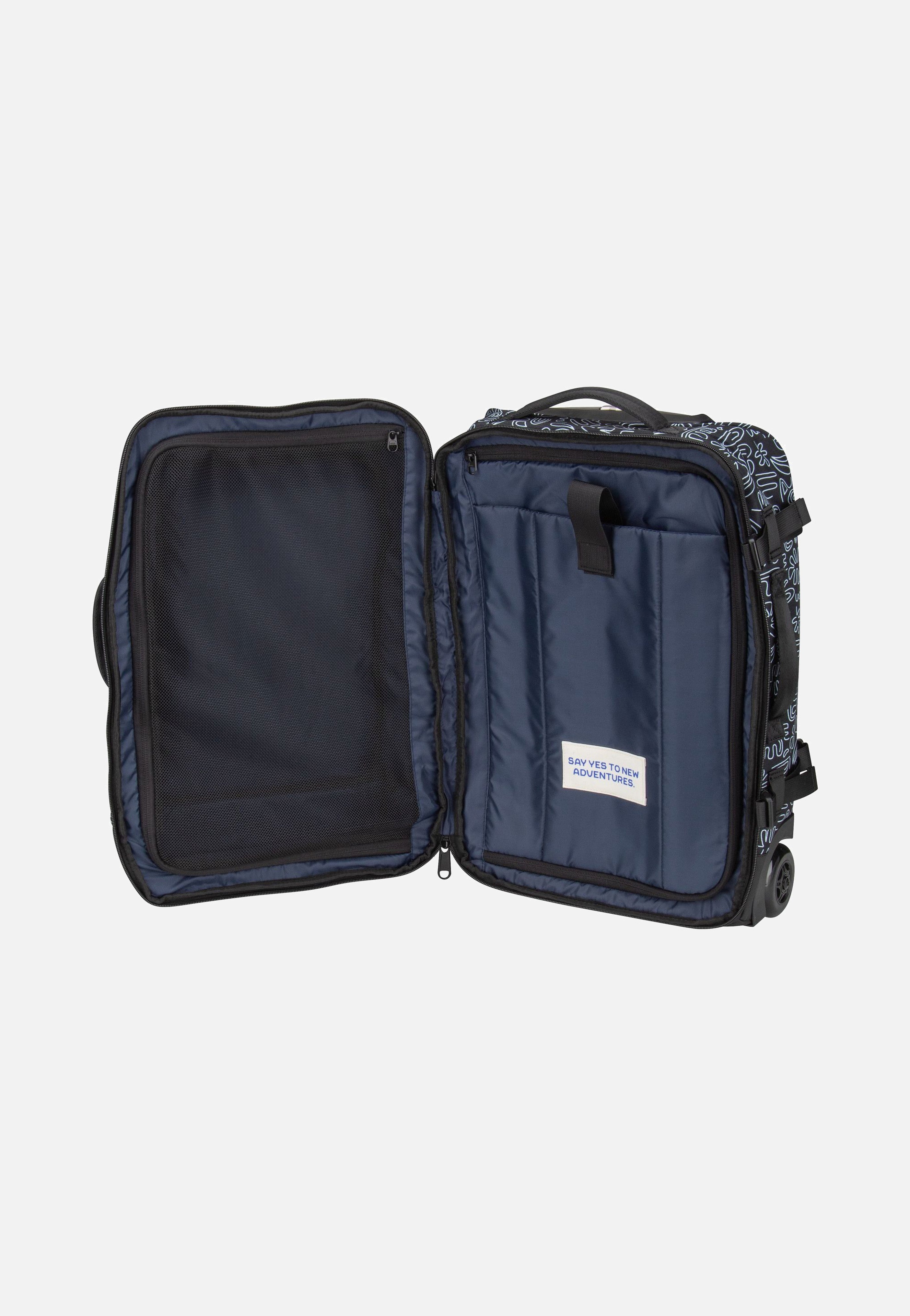 Cabaia - Soft Suitcase Small Amiens - Shopping Trolley | Neutral-Image