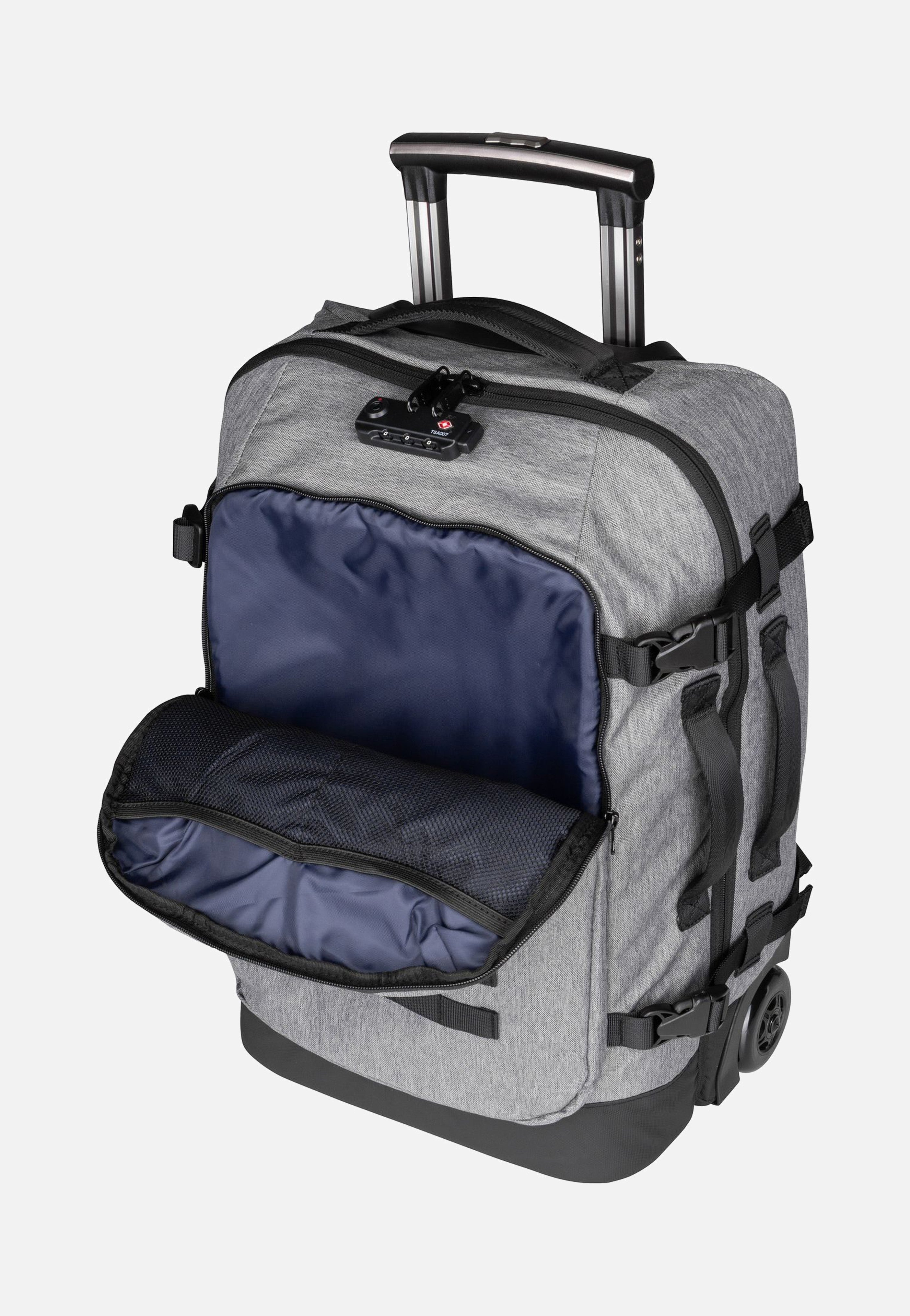 Cabaia - Soft Suitcase Small Getaria - Backpack Trolley | Neutral-Image