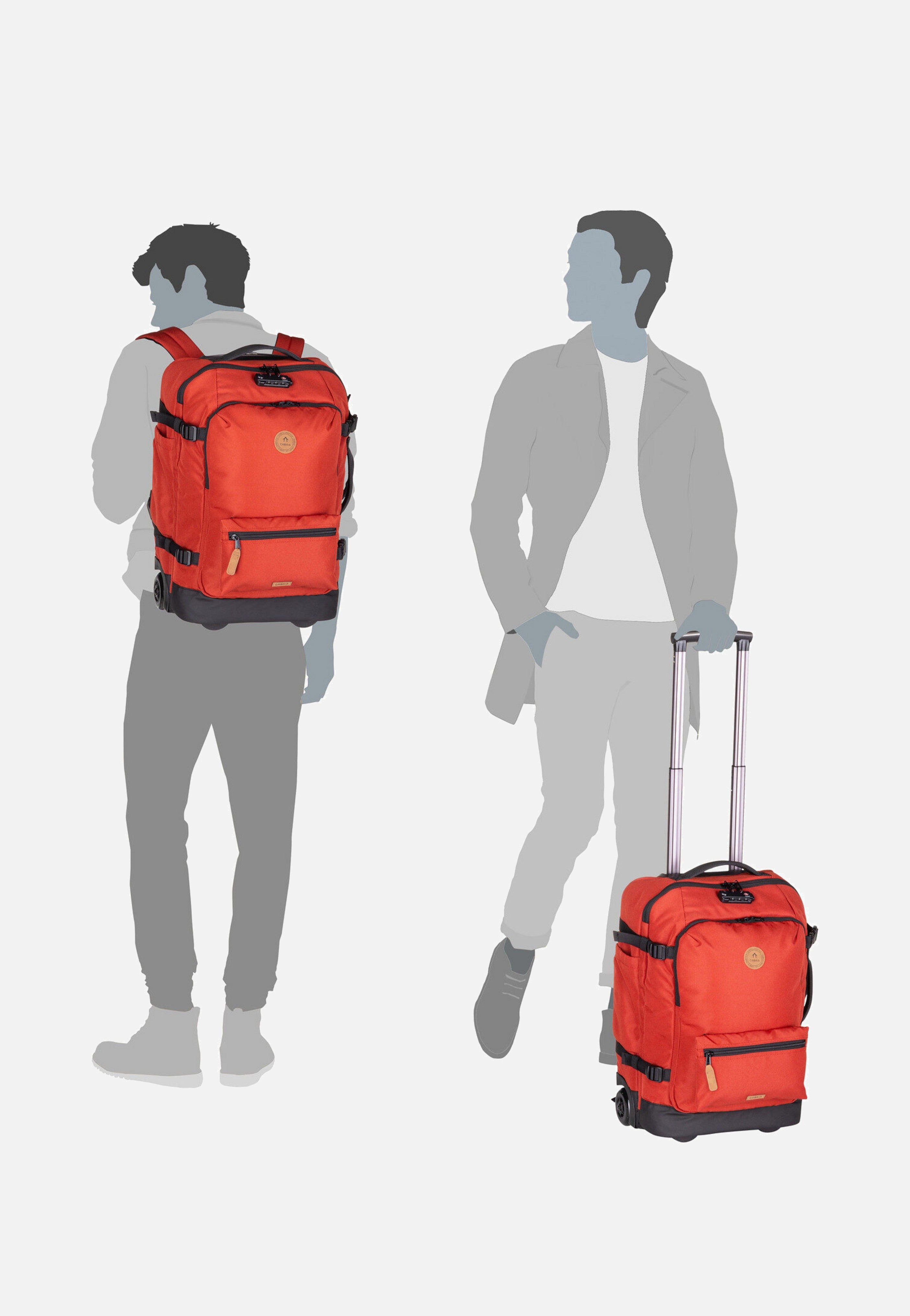 Cabaia - Soft Suitcase Small Kaikoura - Backpack Trolley | Neutral-Image