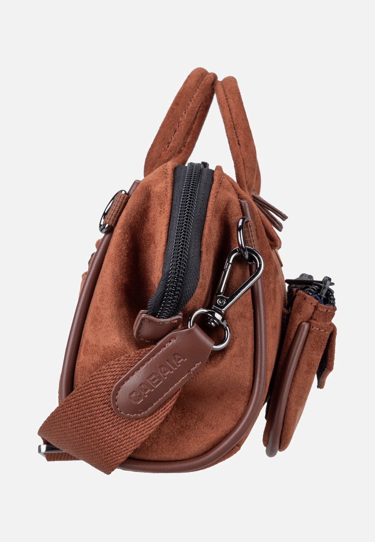 Cabaia Crossbody Vegan Suede Small Winnipeg Henkeltasche