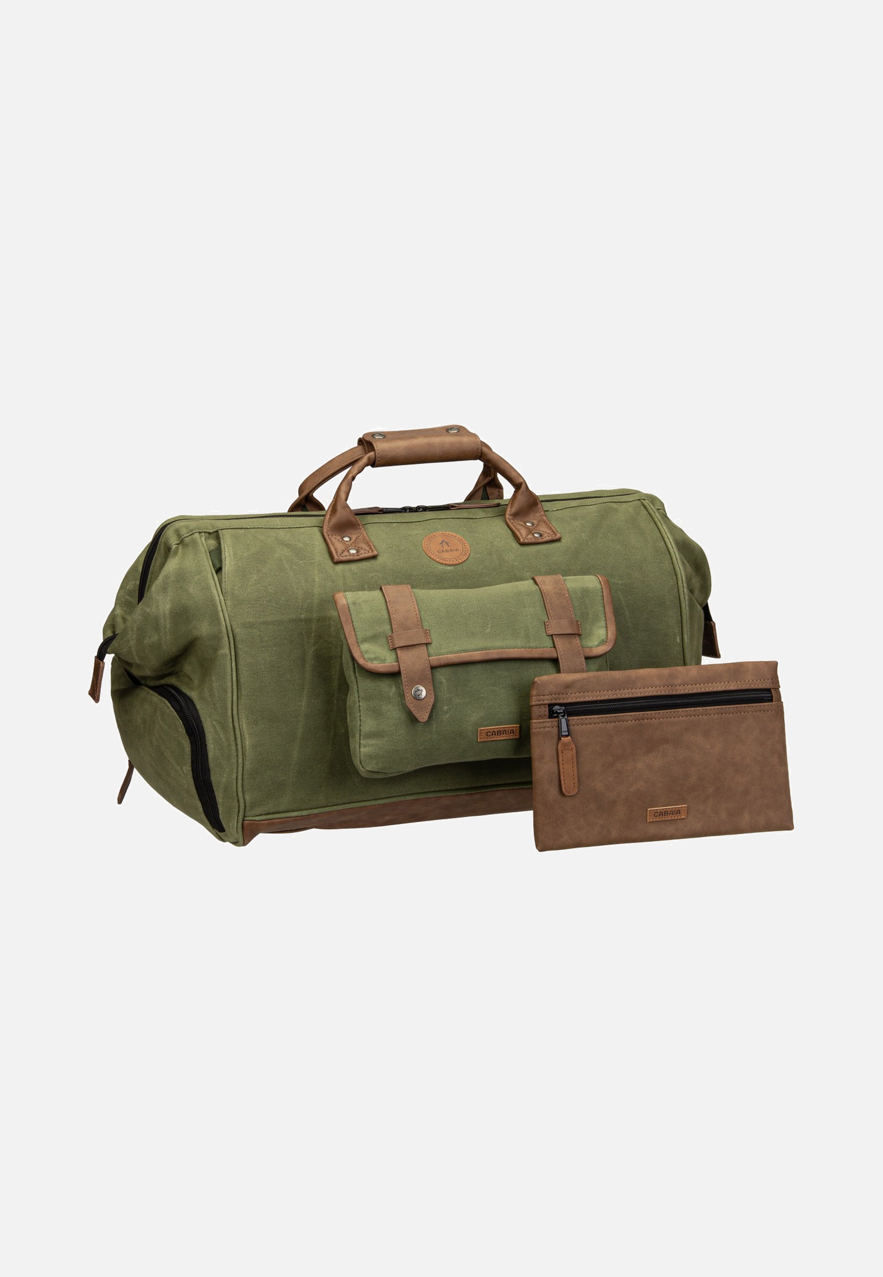 Cabaia - Duffle Adventurer Waxed Cotton Small Nicosia - Dufflebag | Neutral-Image