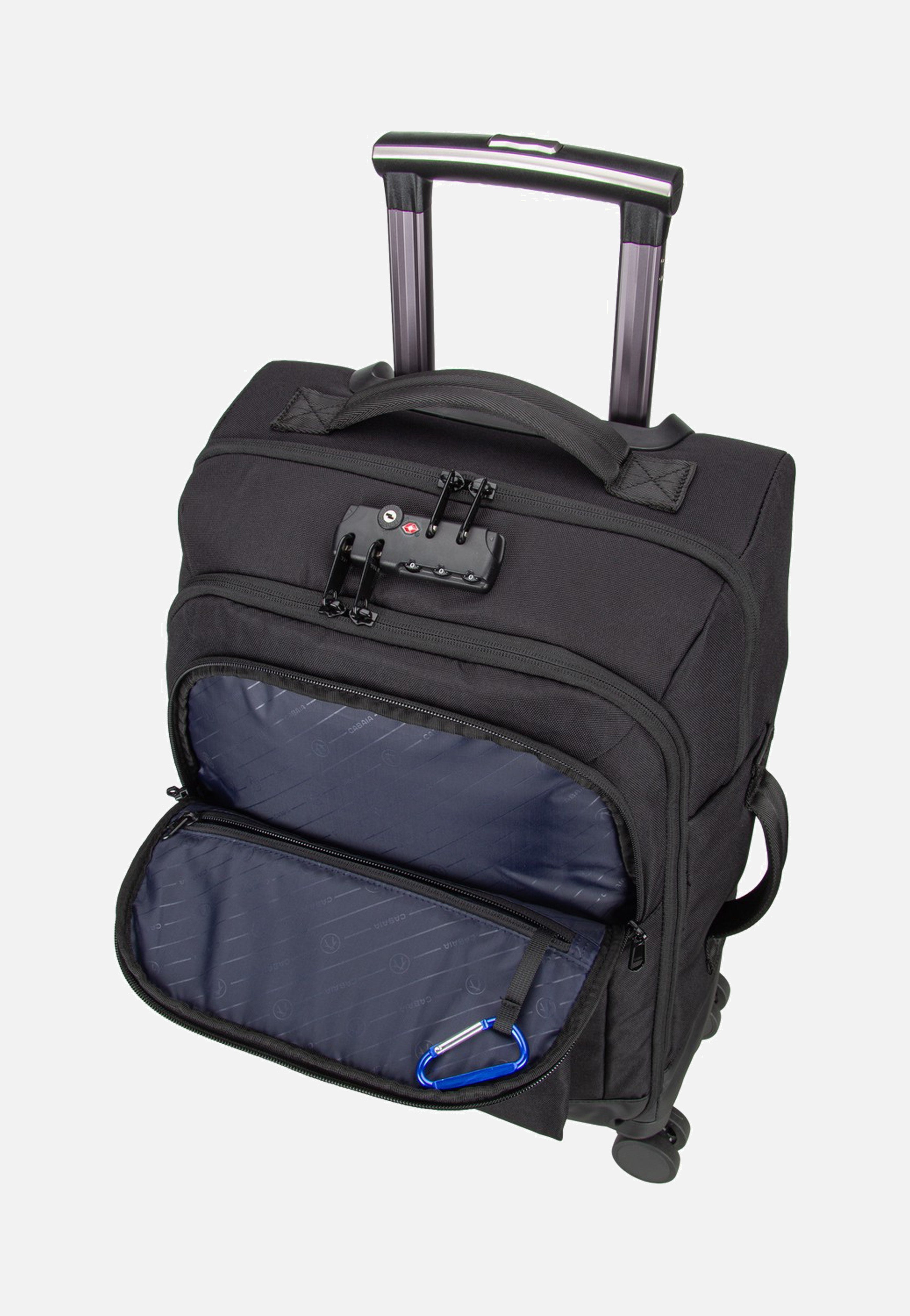 Cabaia - Soft Suitcase 4 Wheels Small Berlin - Suitcase | Neutral-Image