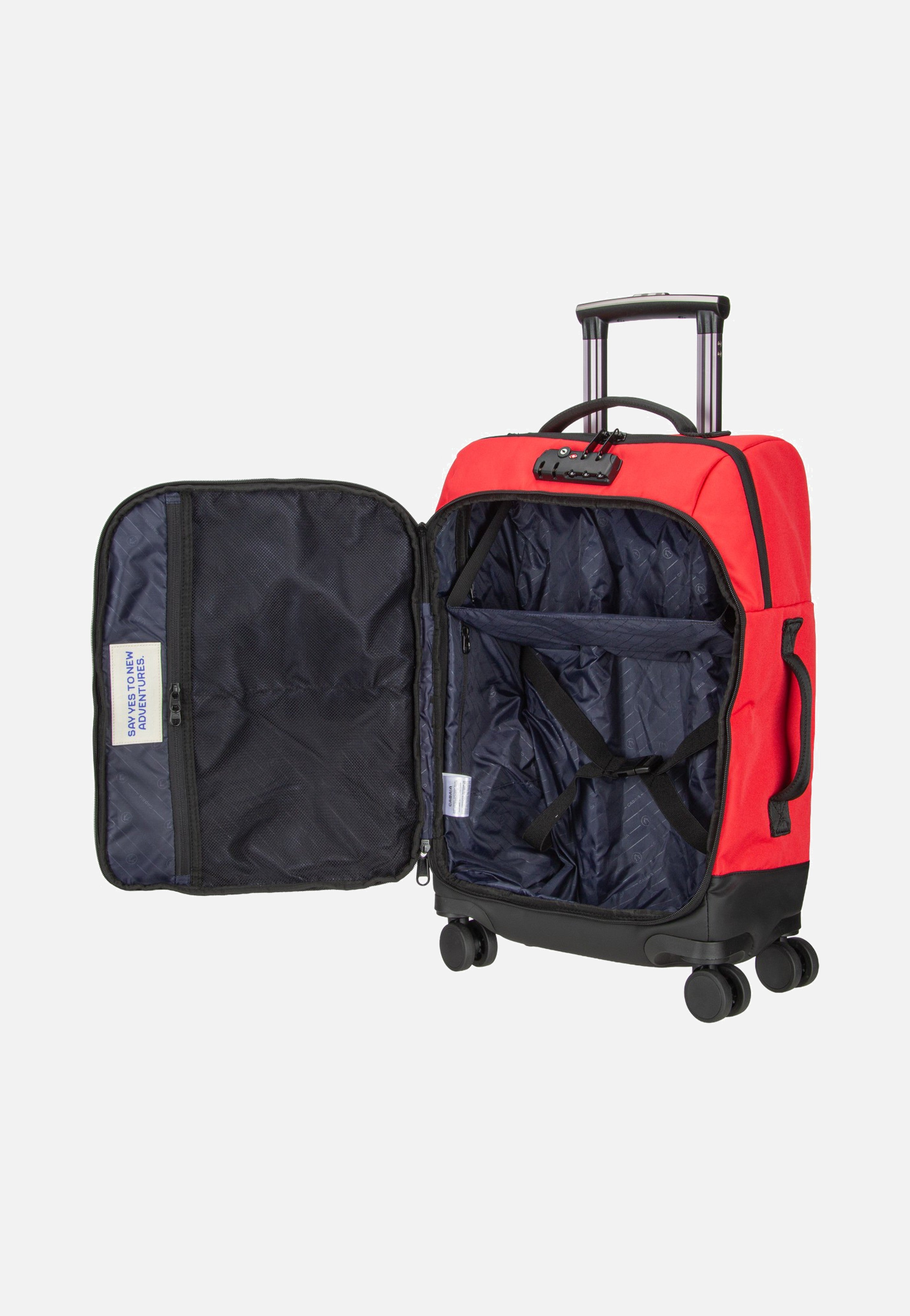 Cabaia - Soft Suitcase 4 Wheels Small Cebu - Suitcase | Neutral-Image