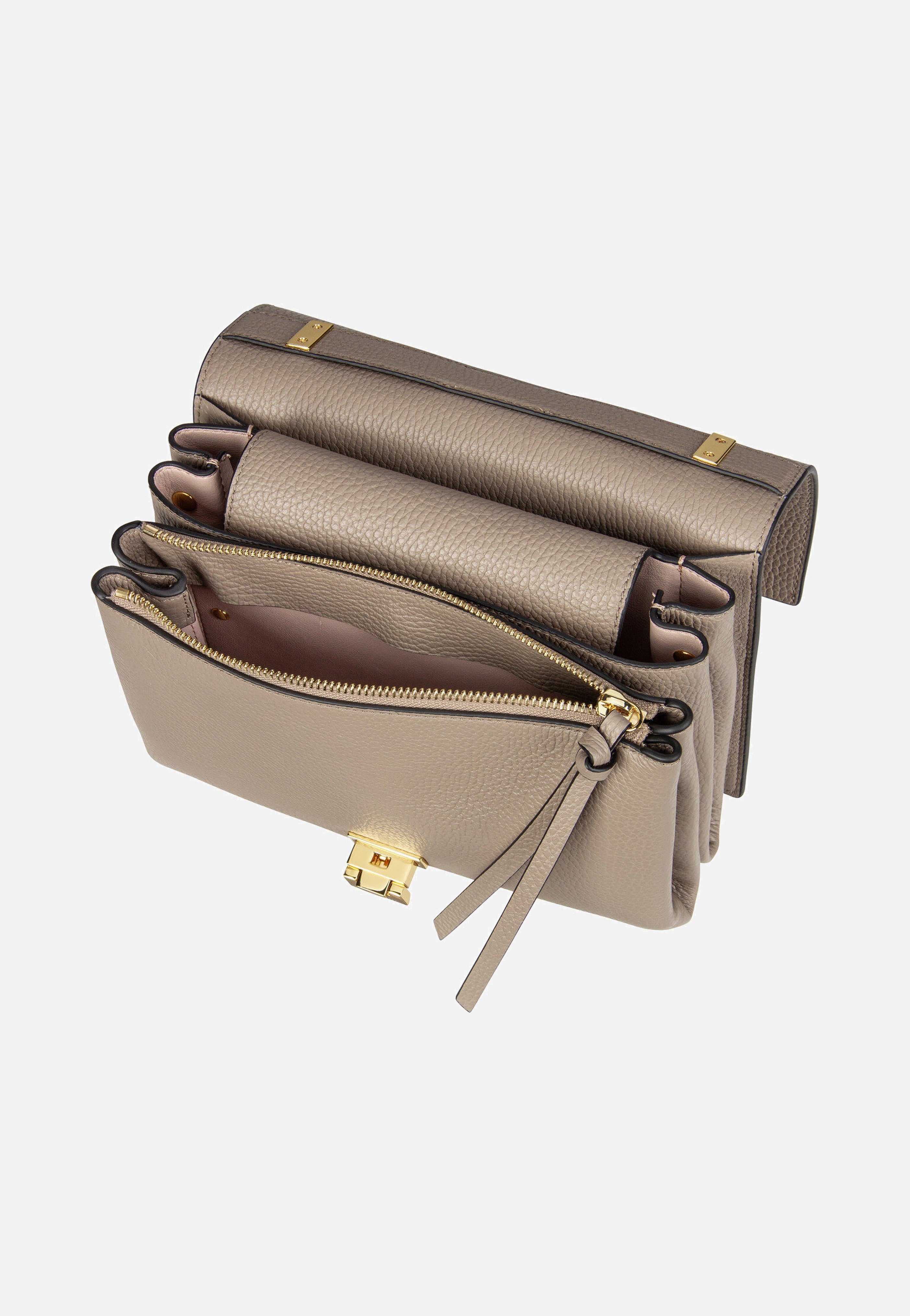 Coccinelle - Arlettis 1207 Warm Taupe - Shoulder Bag | Women-Image