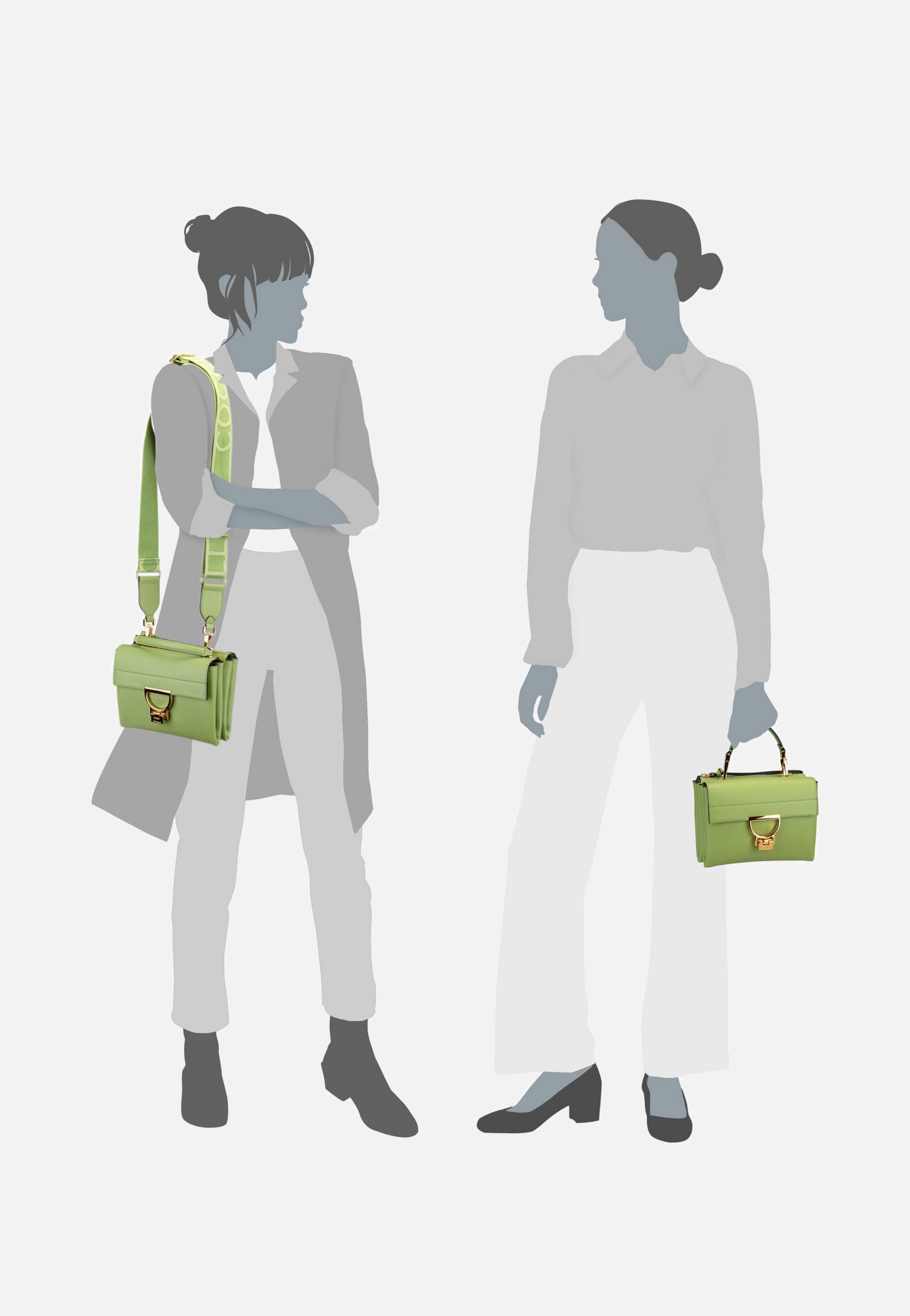 Coccinelle - Arlettis Signature 55B7 Guacamole - Handle Bag | Women-Image