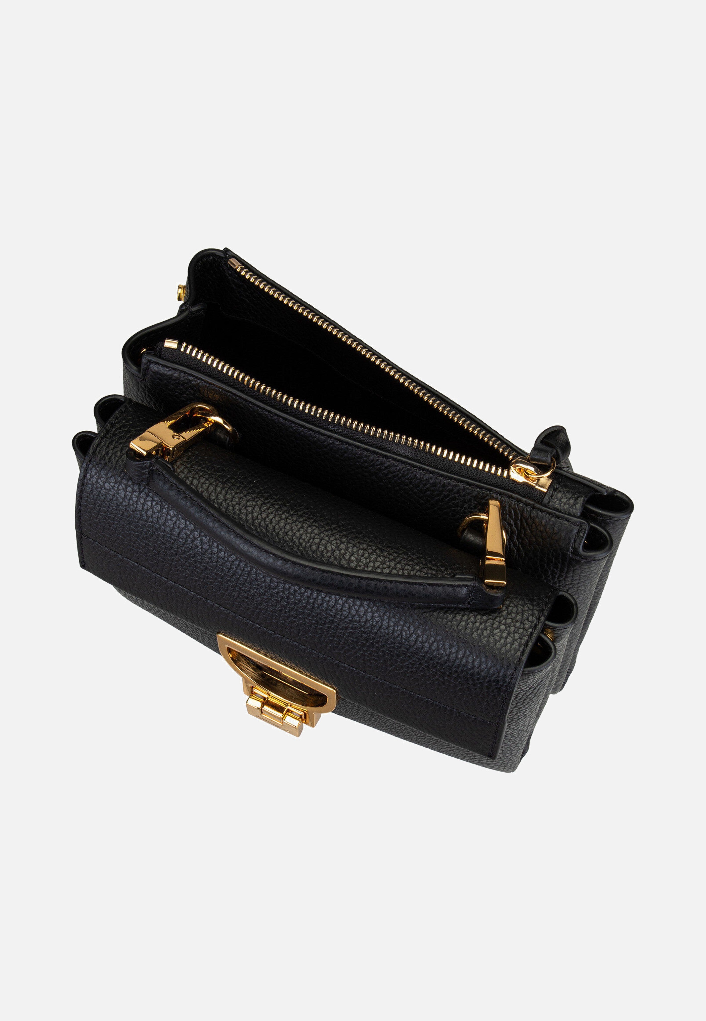 Coccinelle - Arlettis Signature 55B7 Nero - Handle Bag | Women-Image