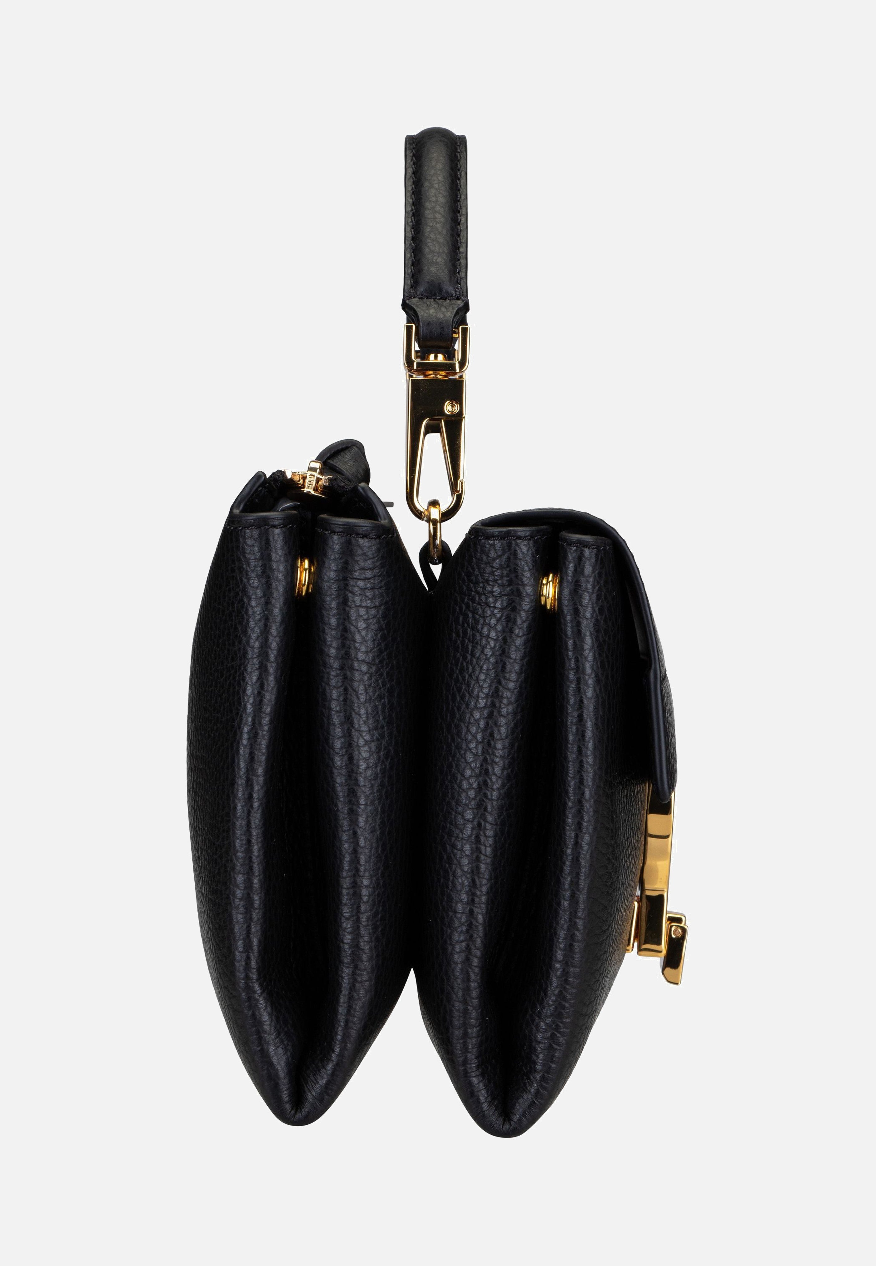 Coccinelle - Arlettis Signature 55B7 Nero - Handle Bag | Women-Image