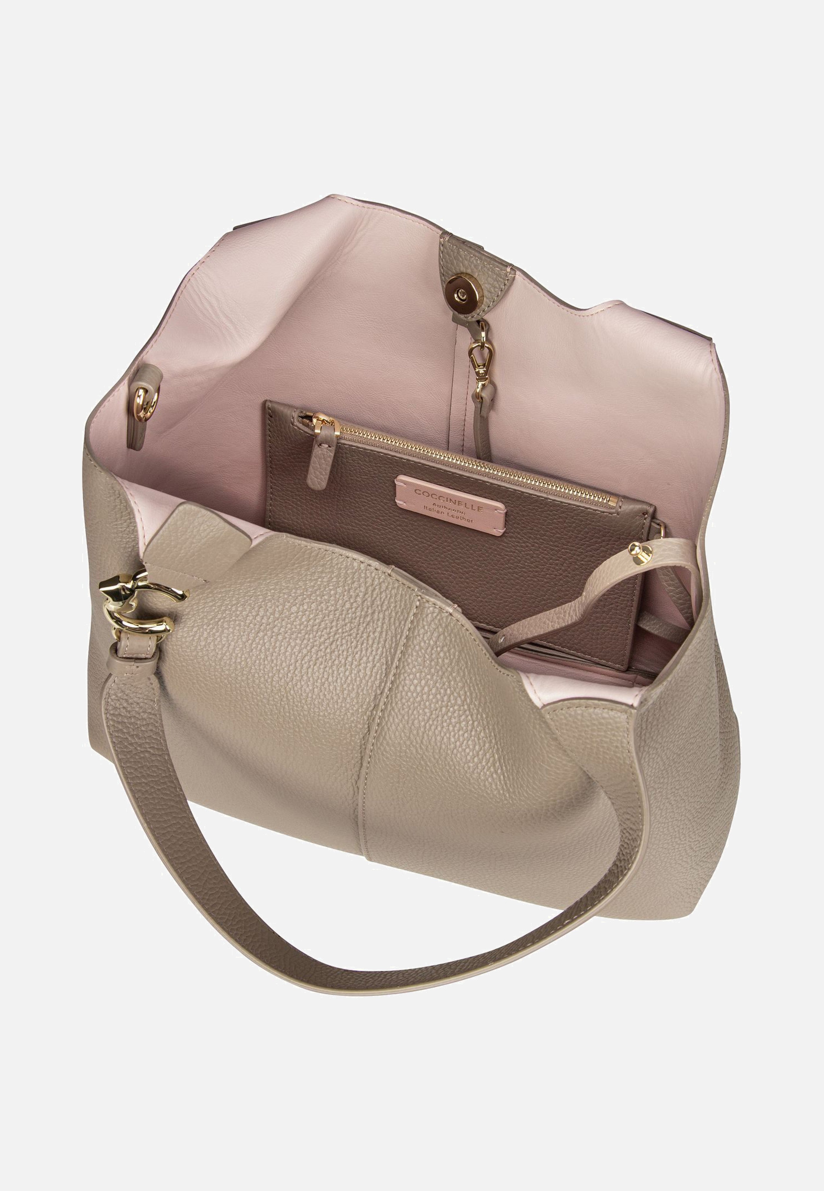 Coccinelle - Coccinelle C-Easy 1102 Warm Taupe - Shoulder Bag | Women-Image