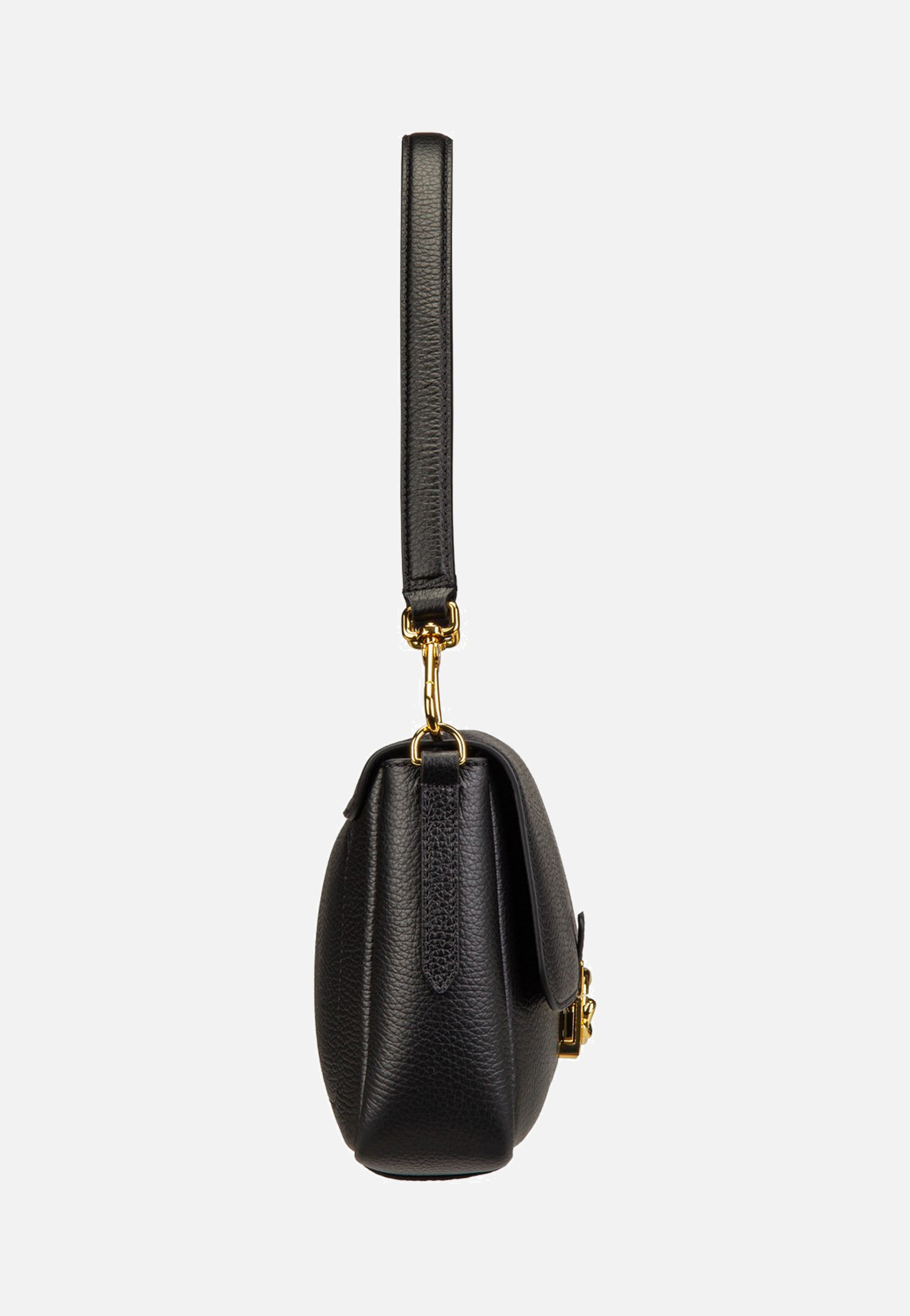 Coccinelle C-Me Lock 1201 Noir Schultertasche