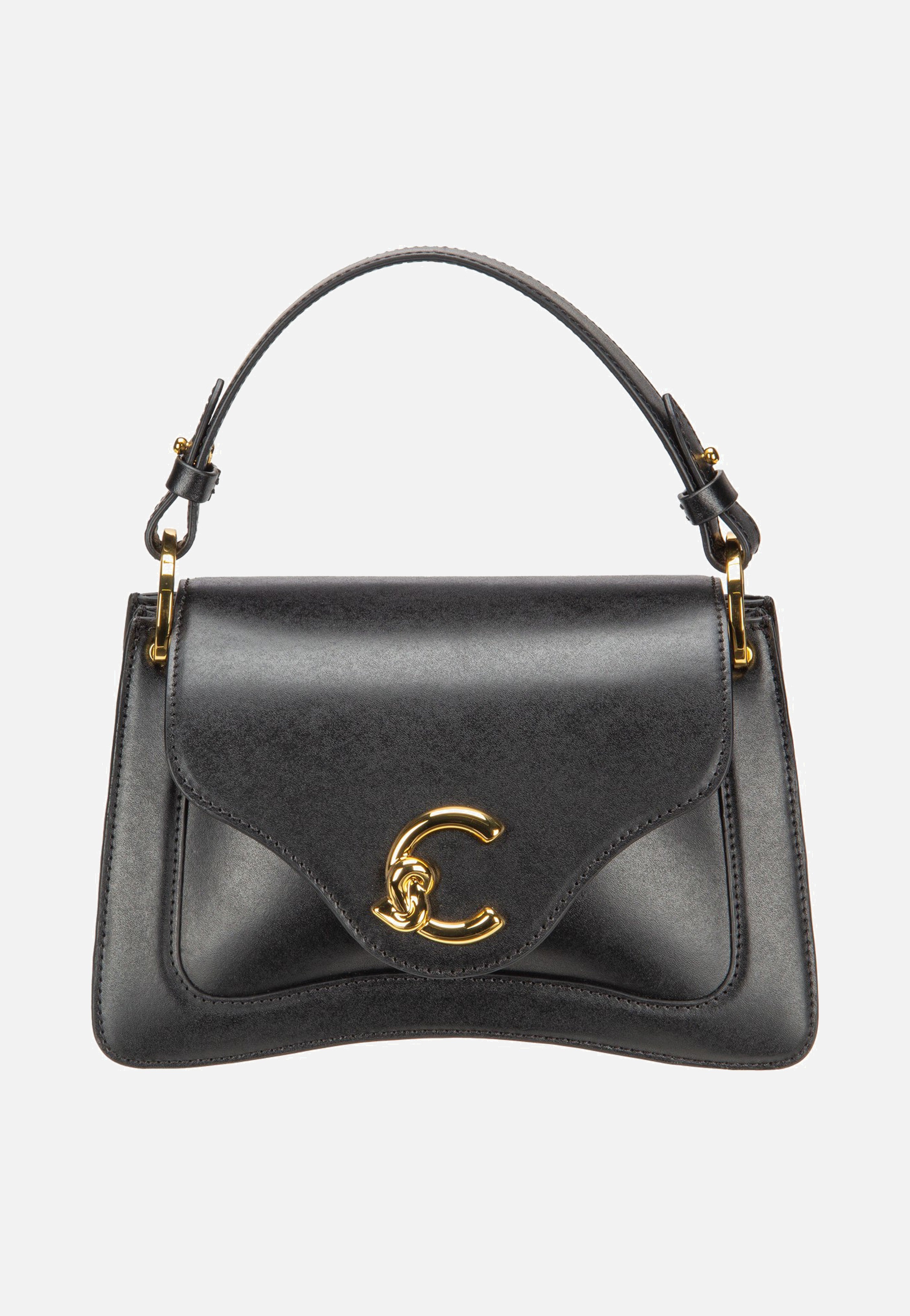 Coccinelle - C-Me Calf 1802 Noir - Handle Bag | Women-Image