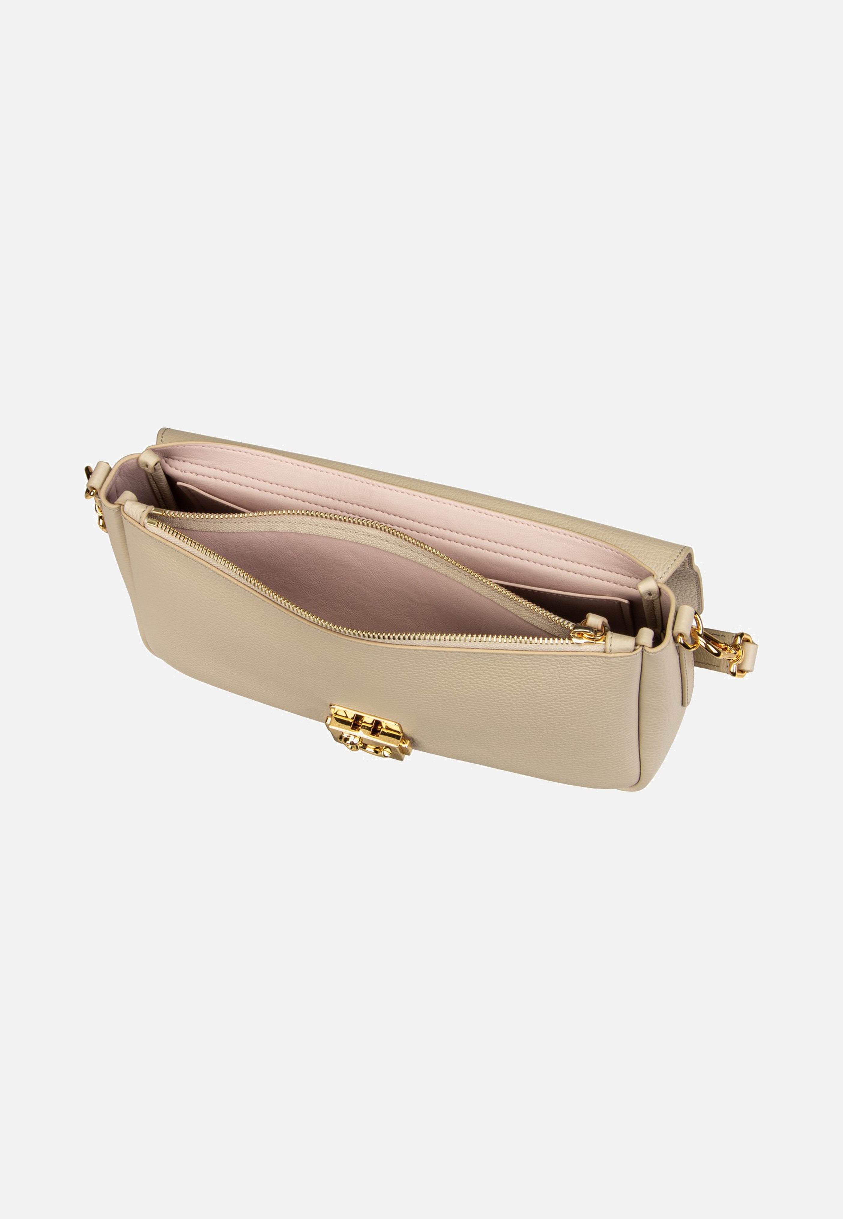 Coccinelle C-Me Lock 1201 Sandshell Schultertasche