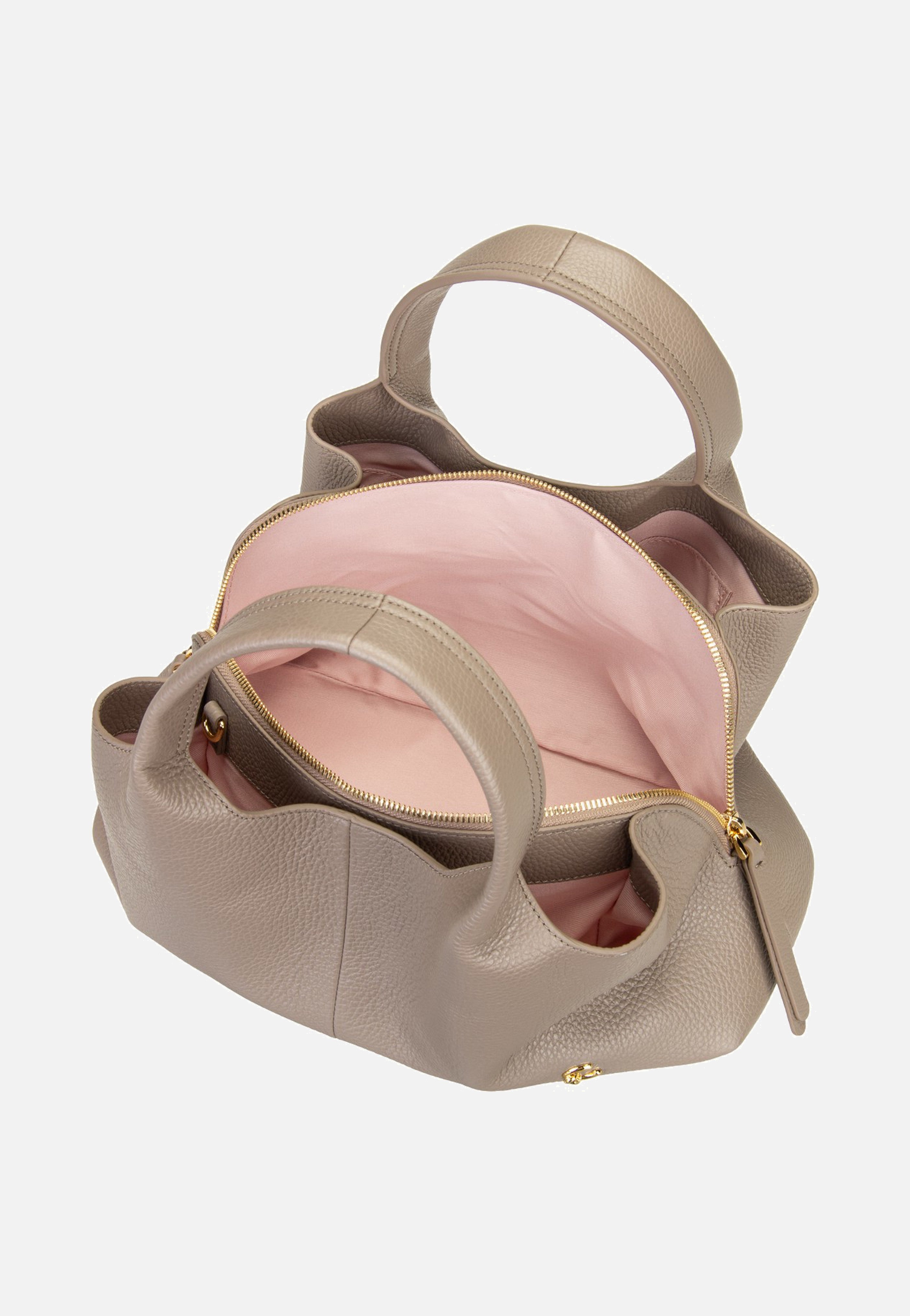 Coccinelle Coccinellenell 1801 Warm Taupe Tote Bag