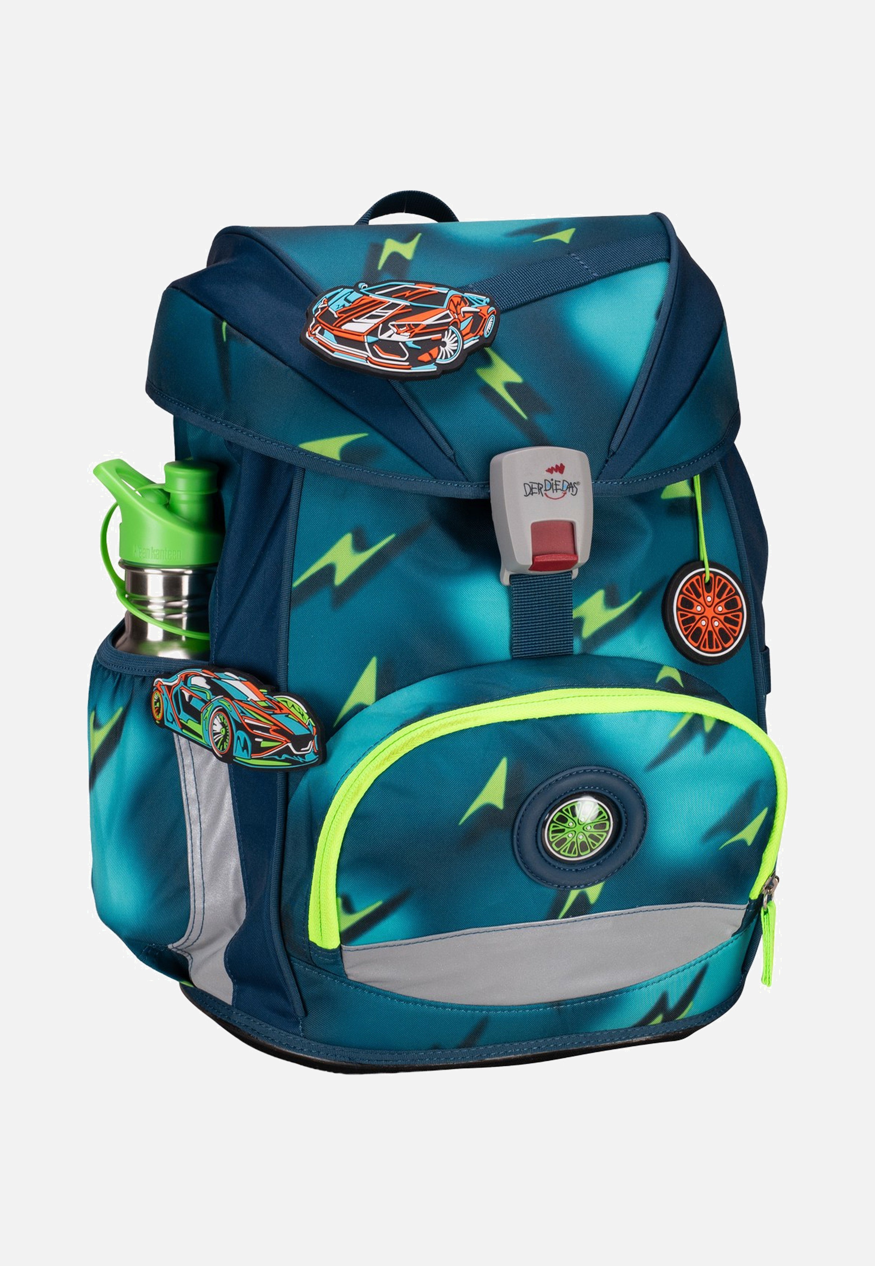 DerDieDas ErgoFlex Superlight Set Magic Light School Rucksack