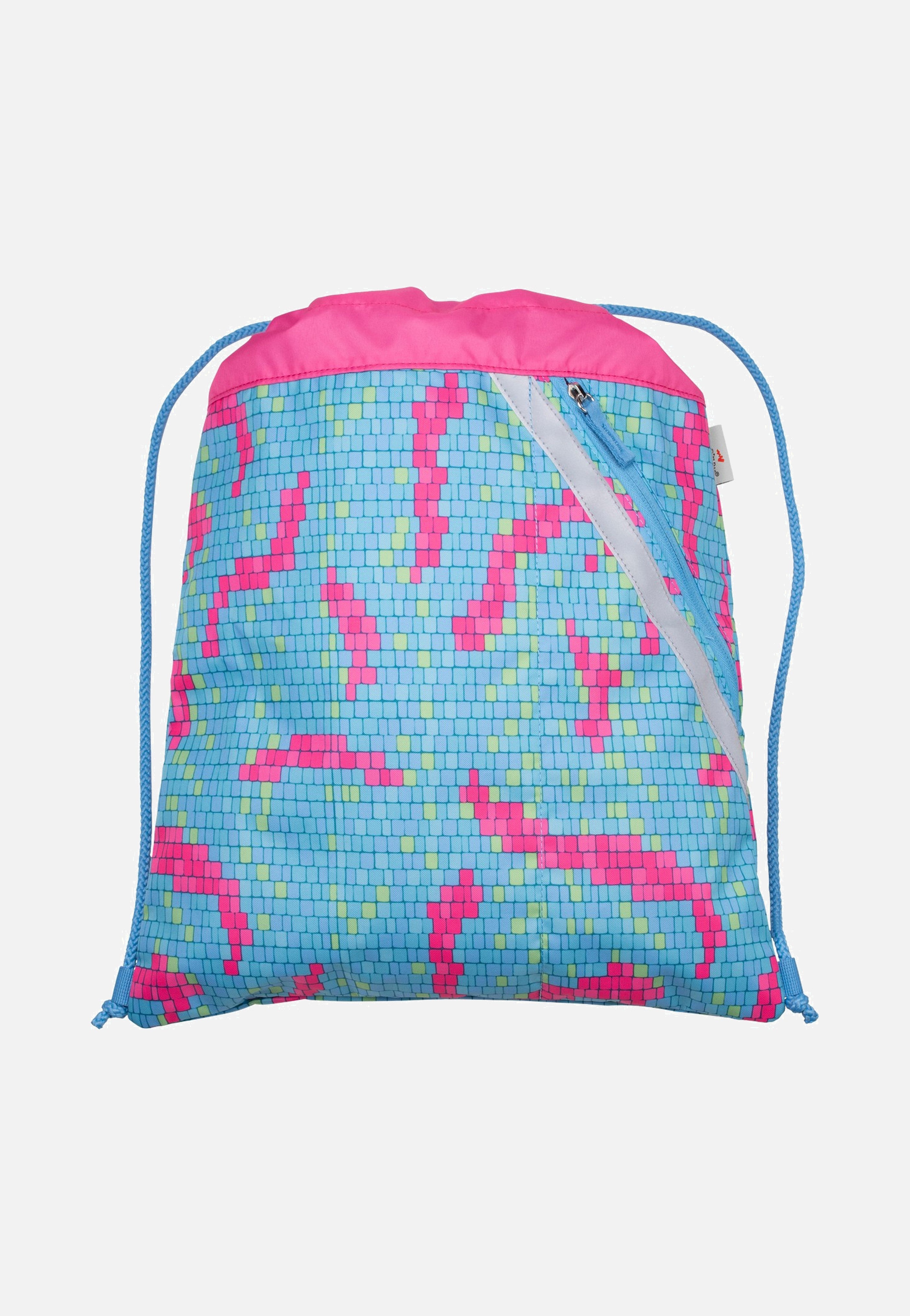 DerDieDas - ErgoFlex Tiny Set Happy Pixel - School Backpack | Neutral-Image