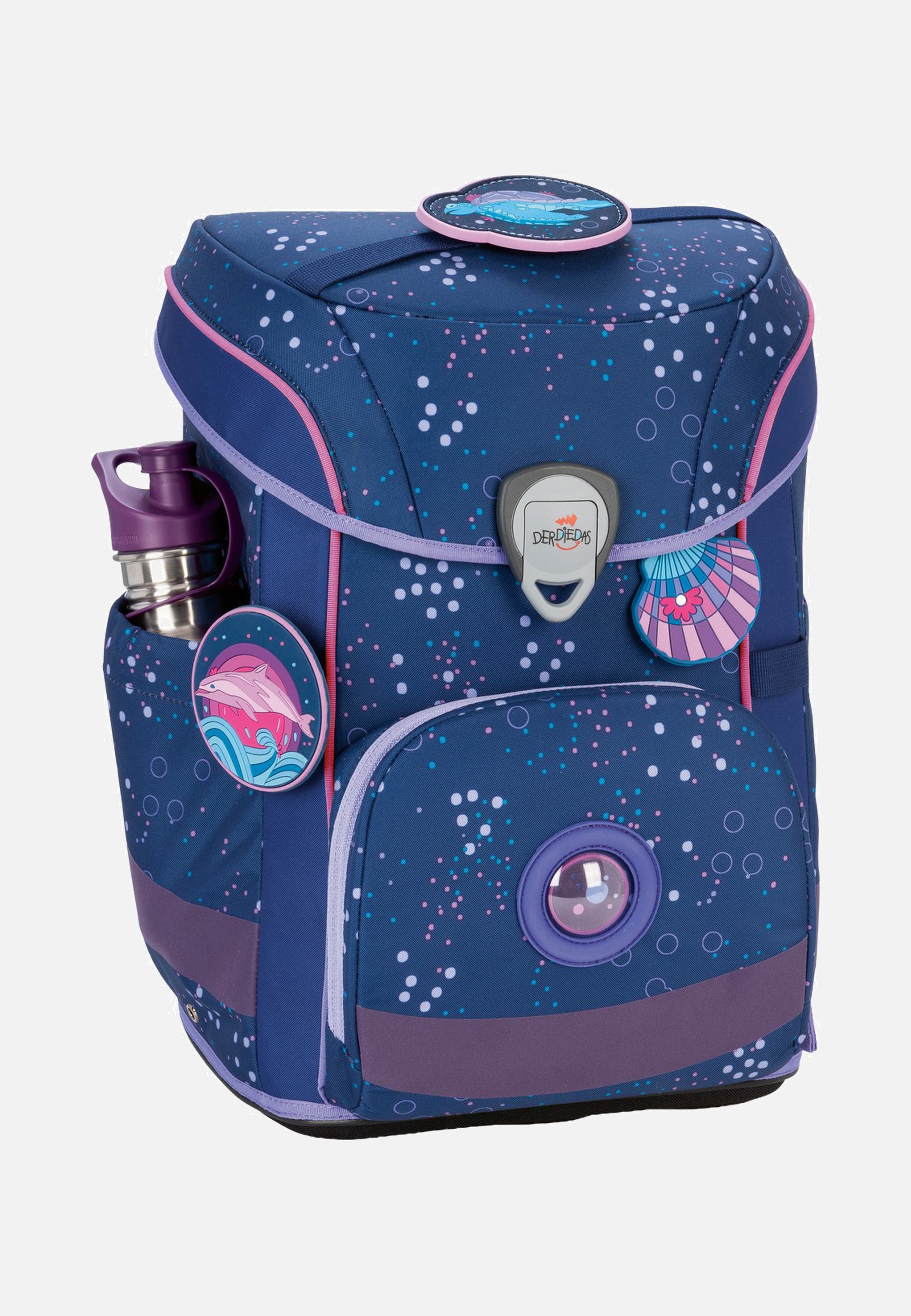 DerDieDas - ErgoFlex Easy Set Deep Ocean - School Backpack | Neutral-Image
