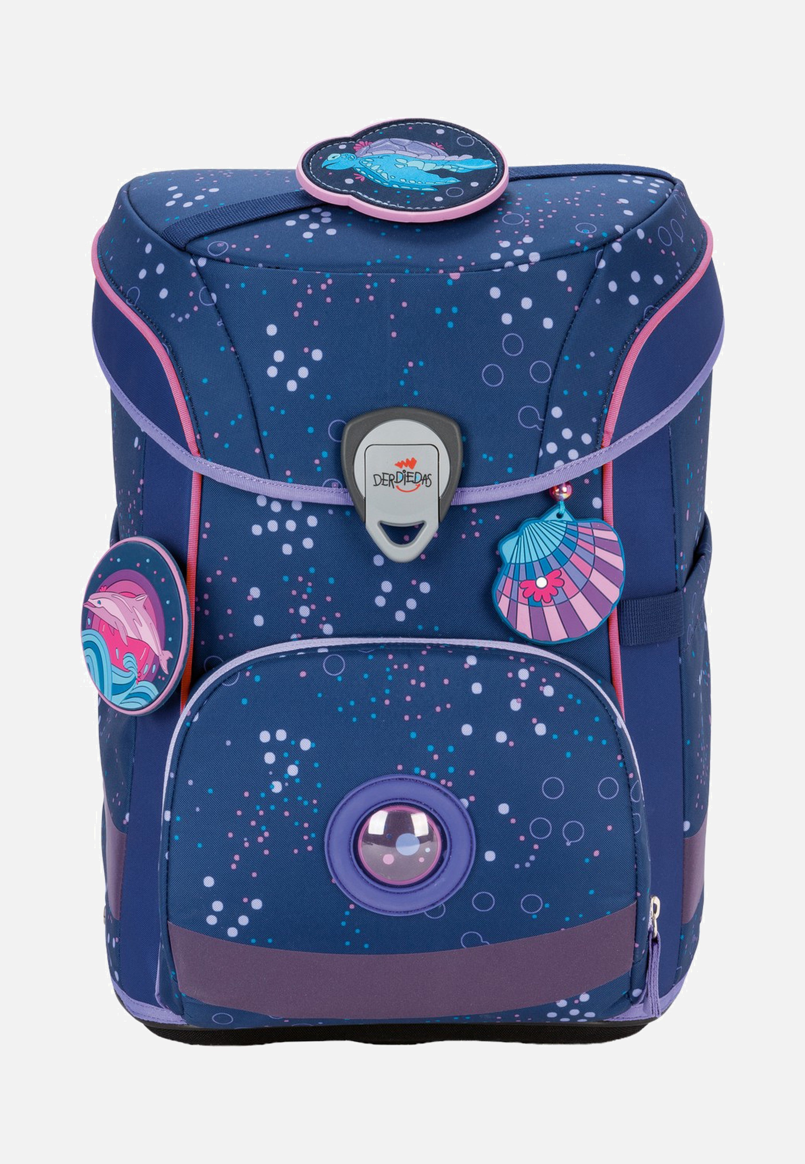 DerDieDas - ErgoFlex Easy Set Deep Ocean - School Backpack | Neutral-Image