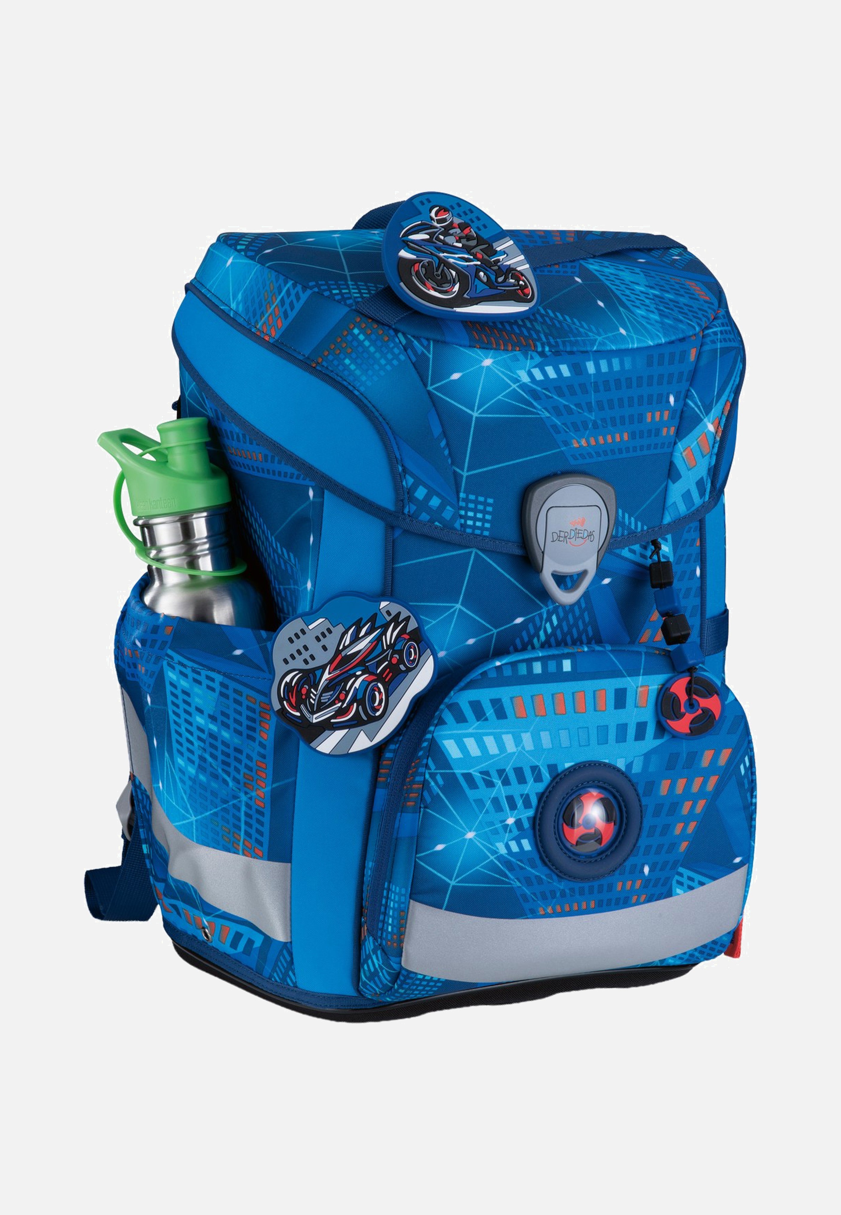 DerDieDas - ErgoFlex Easy Set Turbo Speed - School Backpack | Neutral-Image