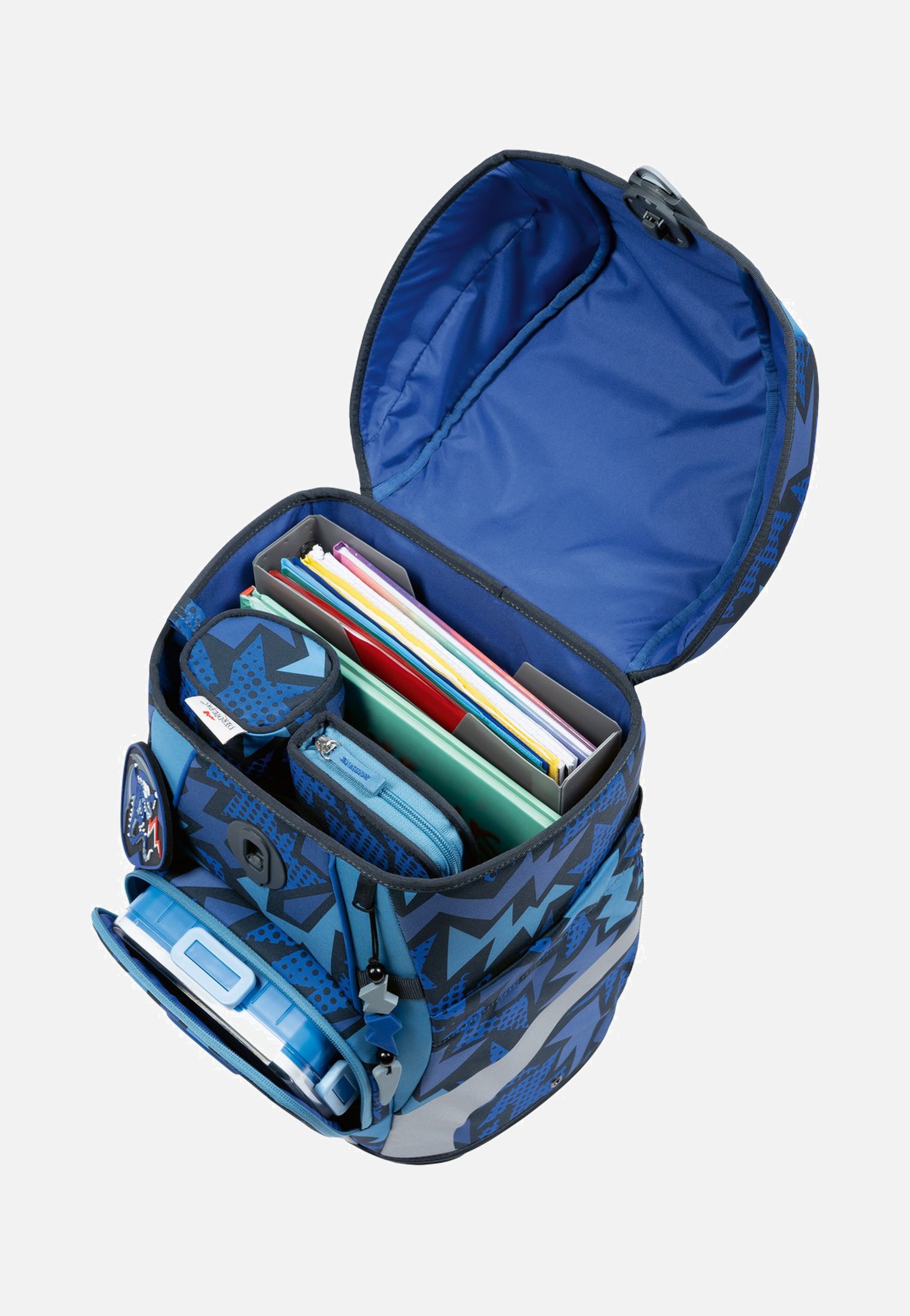 DerDieDas ErgoFlex Tiny Set Dark Dragon School Rucksack