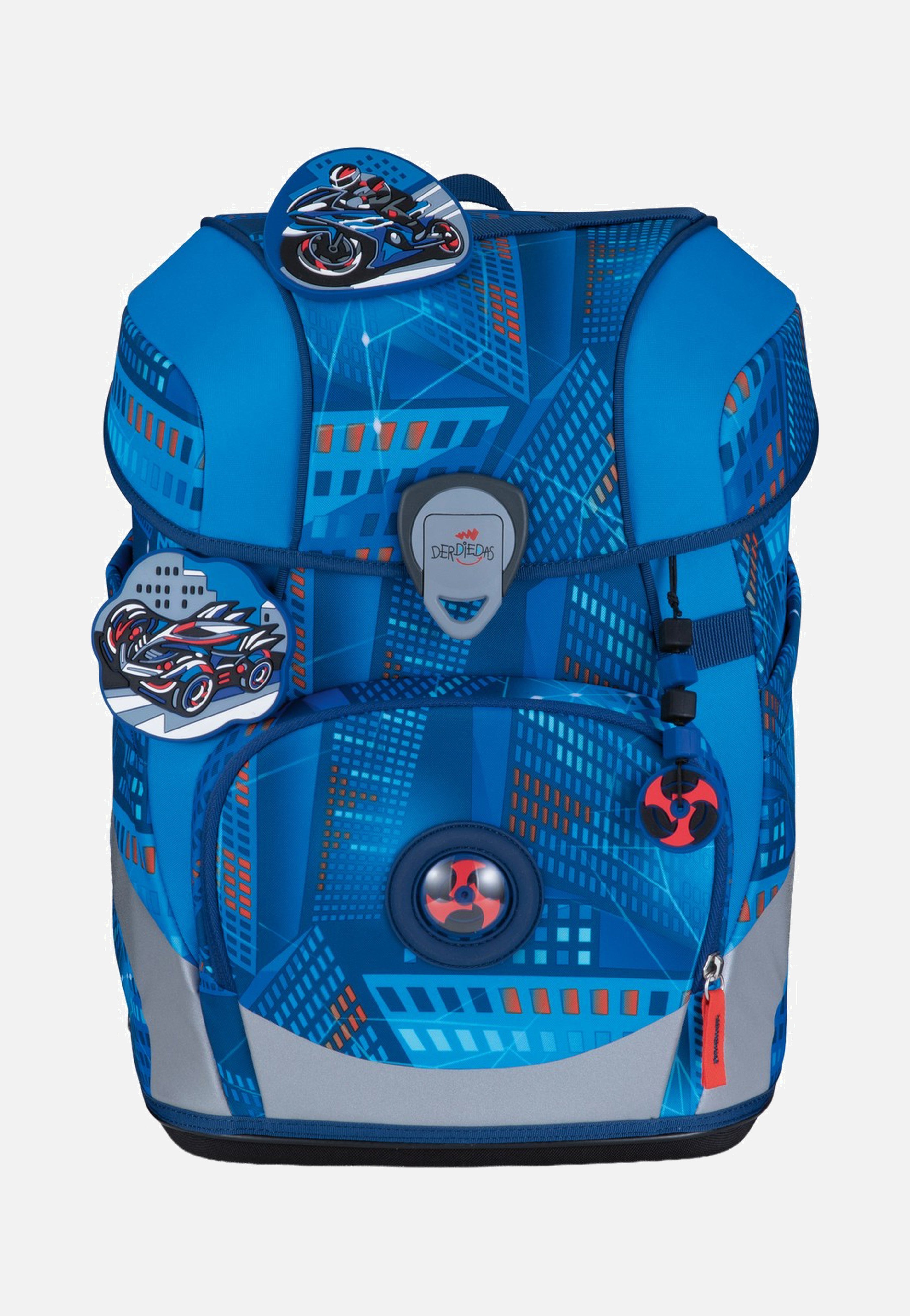 DerDieDas - ErgoFlex Tiny Set Turbo Speed - School Backpack | Neutral-Image