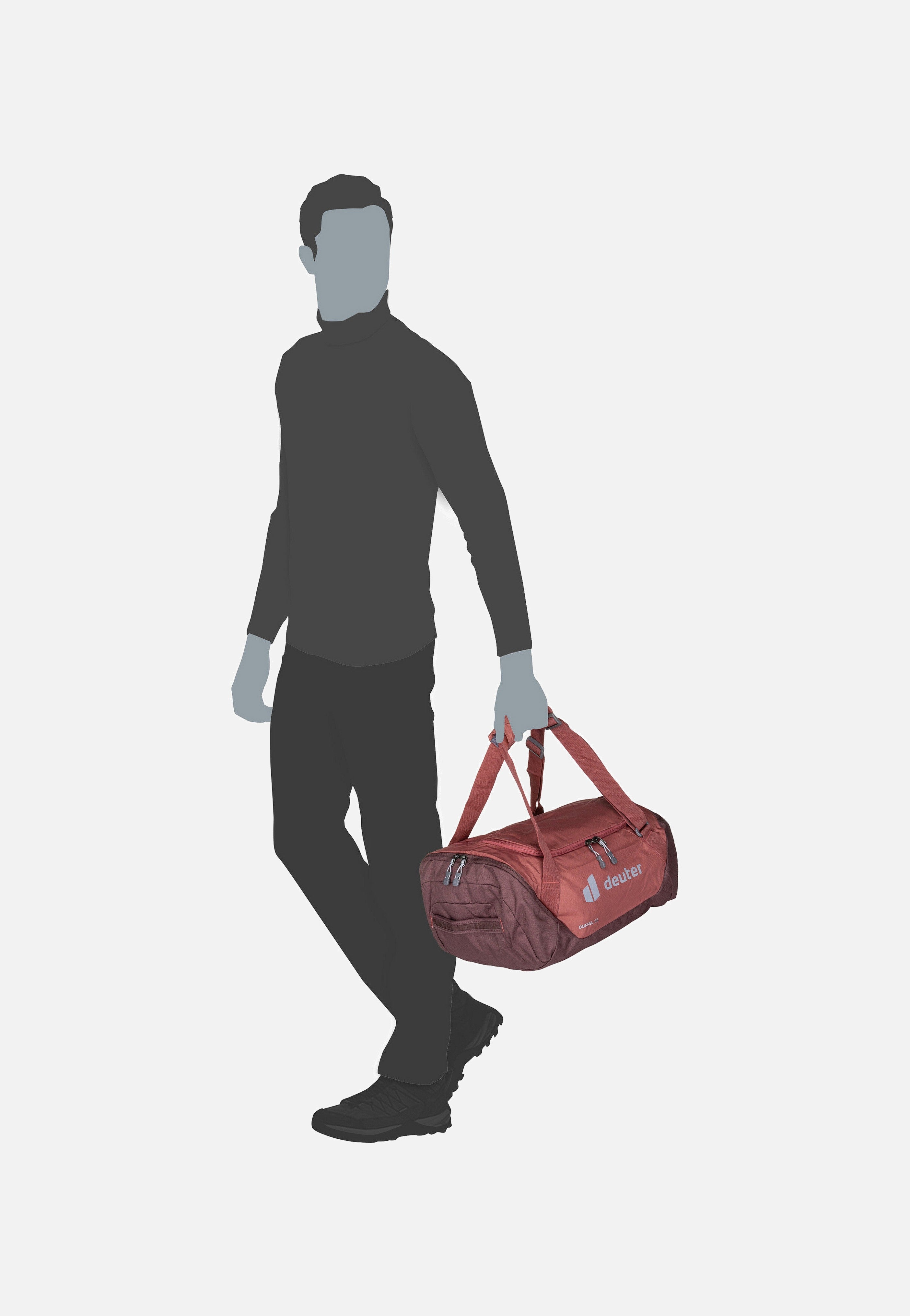 Deuter - Duffel 35 Caspia/Raisin - Dufflebag | Neutral-Image
