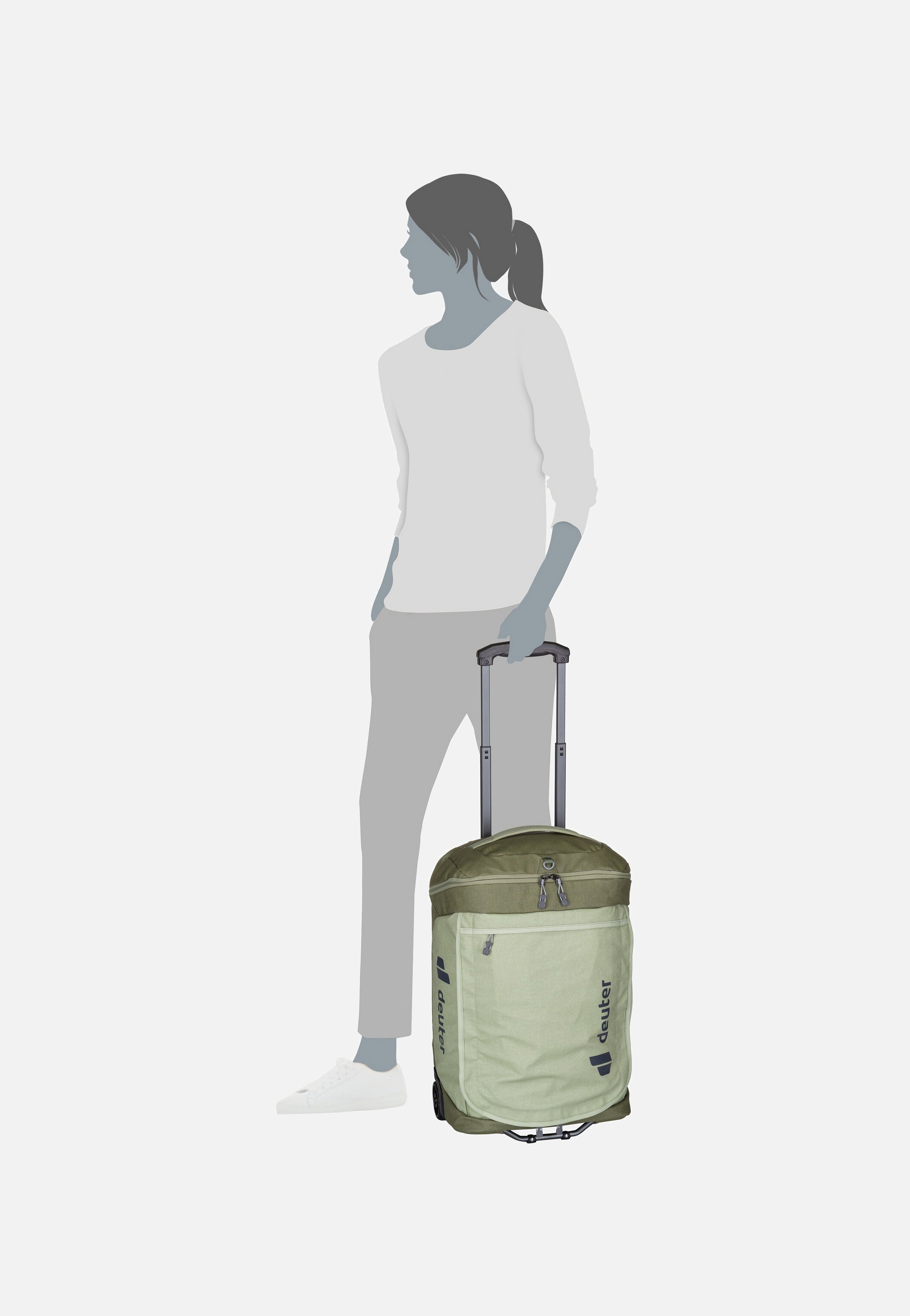 Deuter - Duffel Pro Movo 36 Mineral/grove - Travel Bag | Neutral-Image