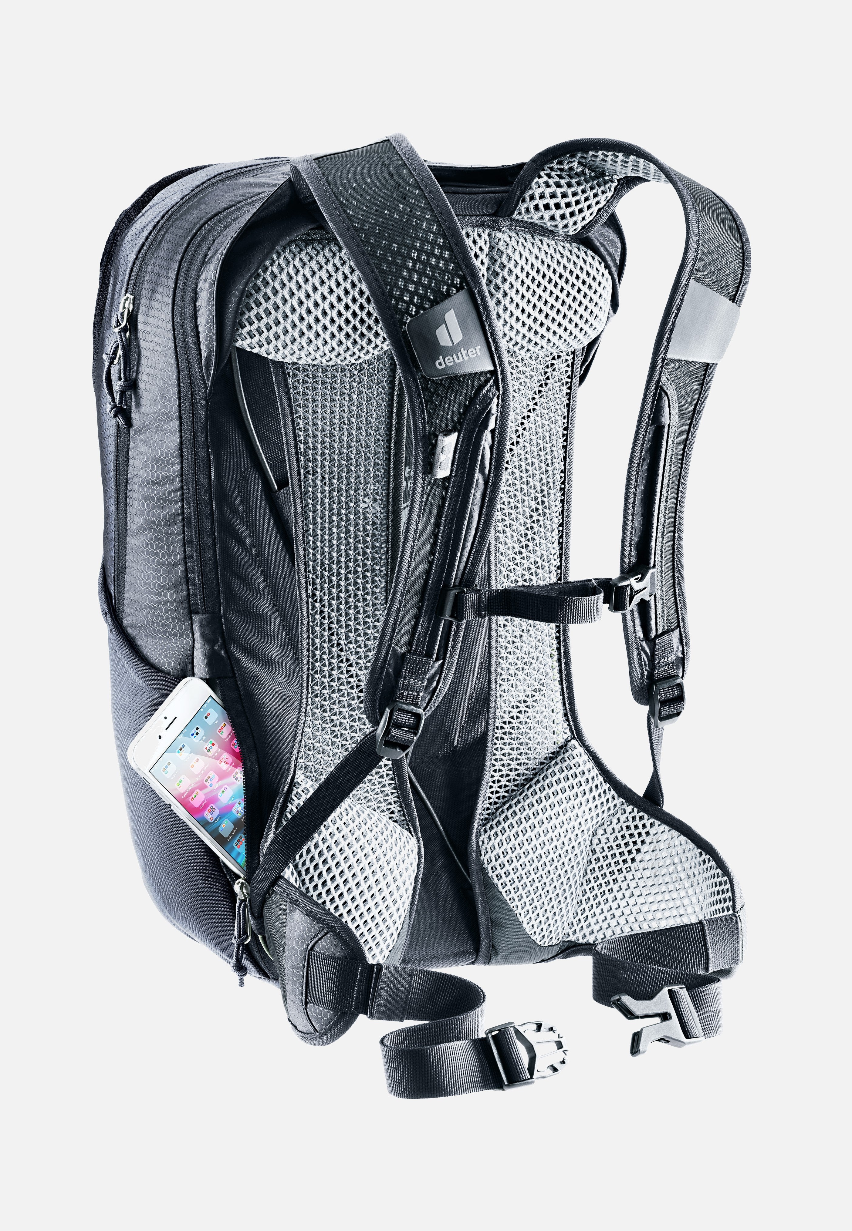 Deuter - Race Air 14+3 Black - Cycling Backpack | Neutral-Image