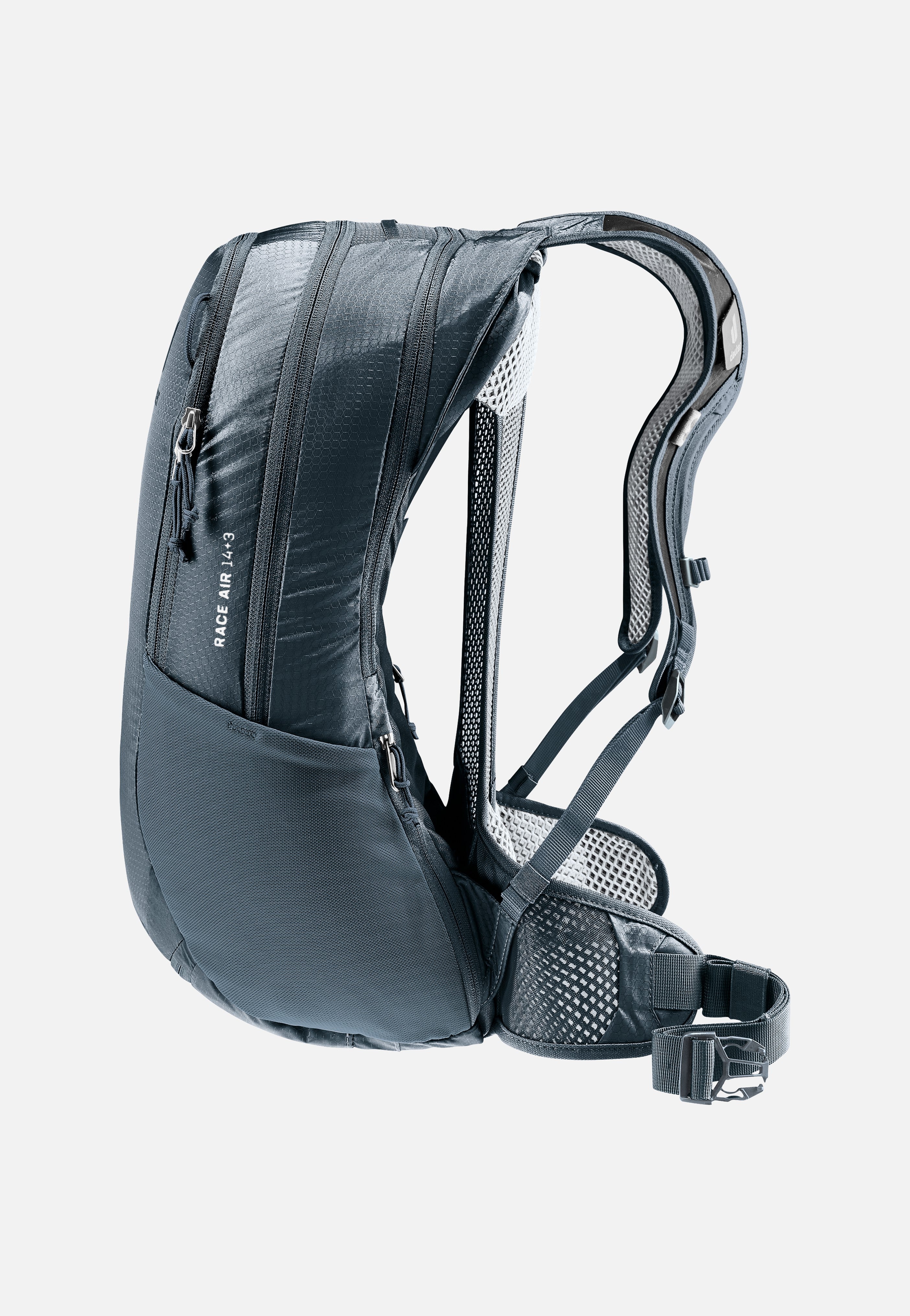 deuter race air fahrradrucksack Deuter Race Air 14+3 Black - Fahrradrucksack