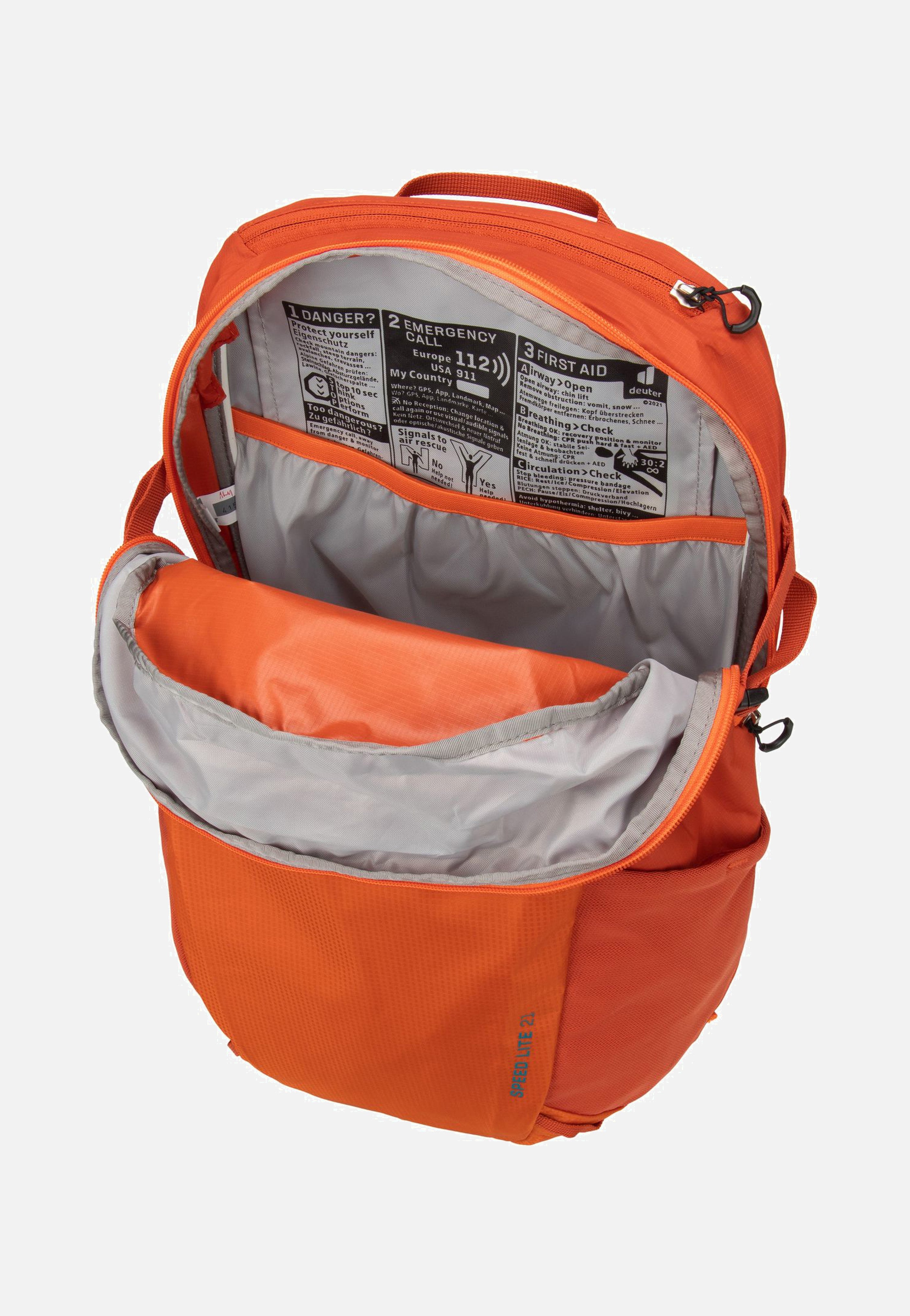 Deuter - Speed Lite 21 2022 Paprika/Saffron - Hiking Backpack | Neutral-Image