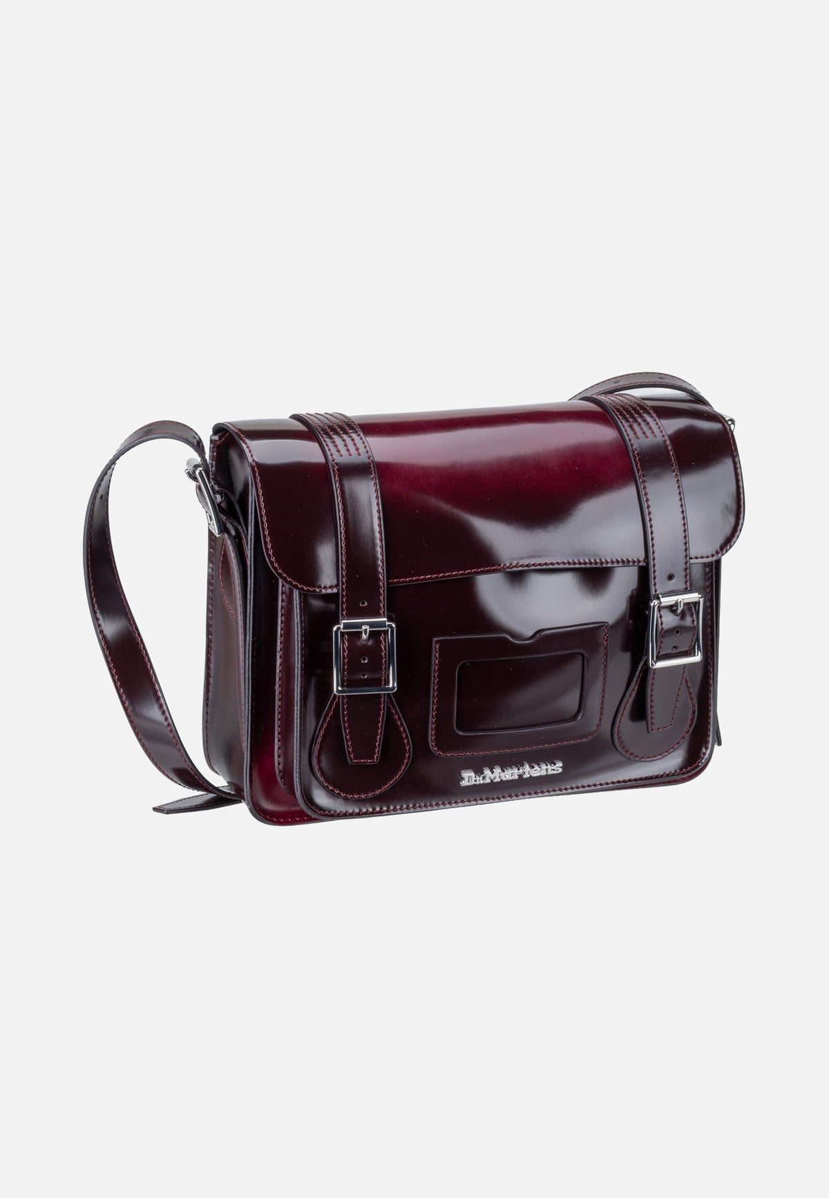 Dr. Martens 11" Satchel Bag Cherry Red Oxford Rub Off Tasche