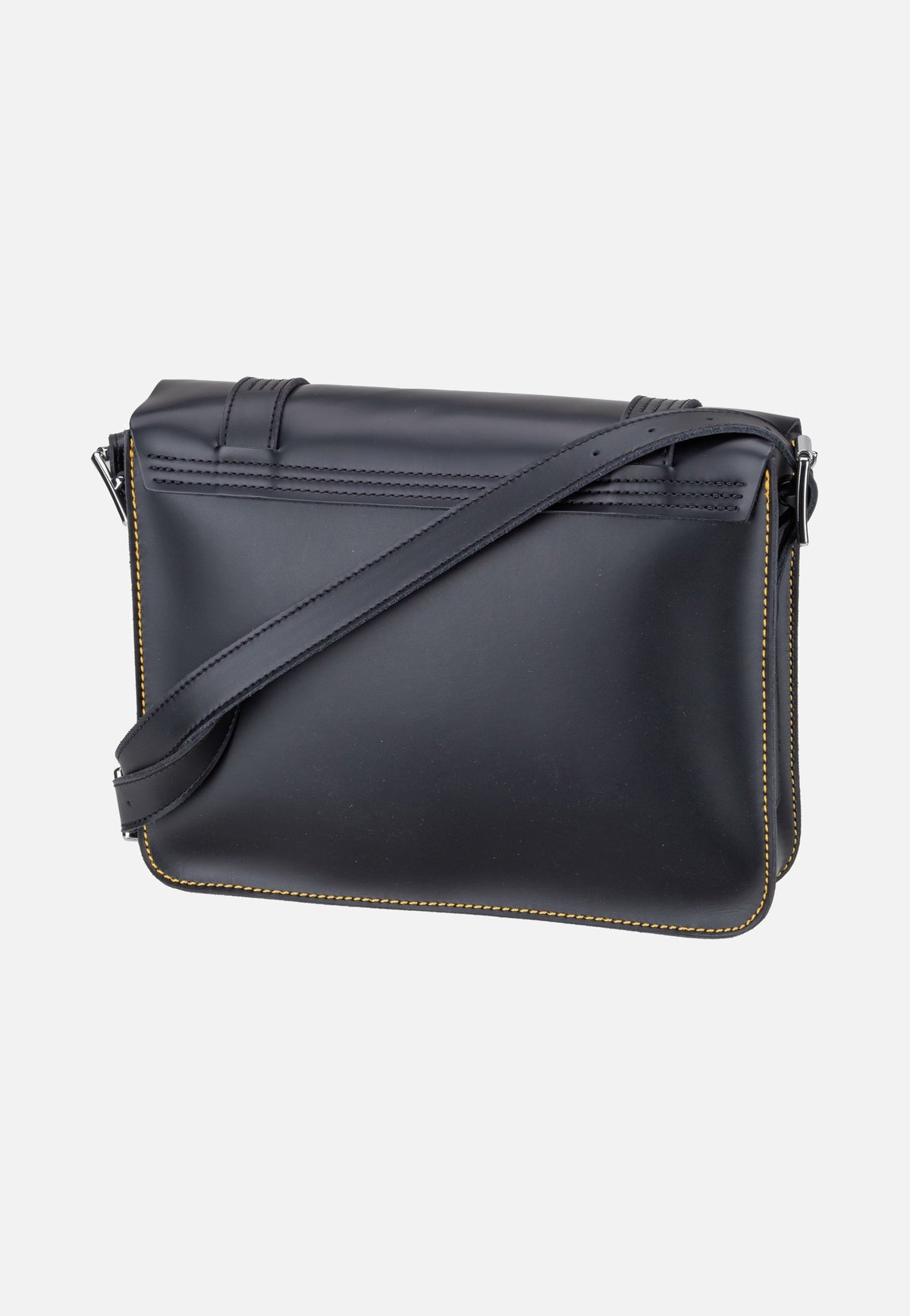 Dr. Martens 11" Satchel Black Kiev Crossbody Bag