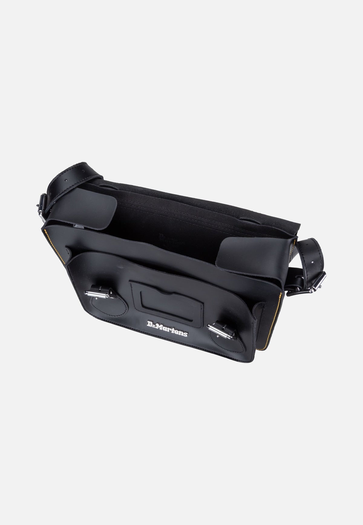 Dr. Martens 11" Satchel Black Kiev Crossbody Bag