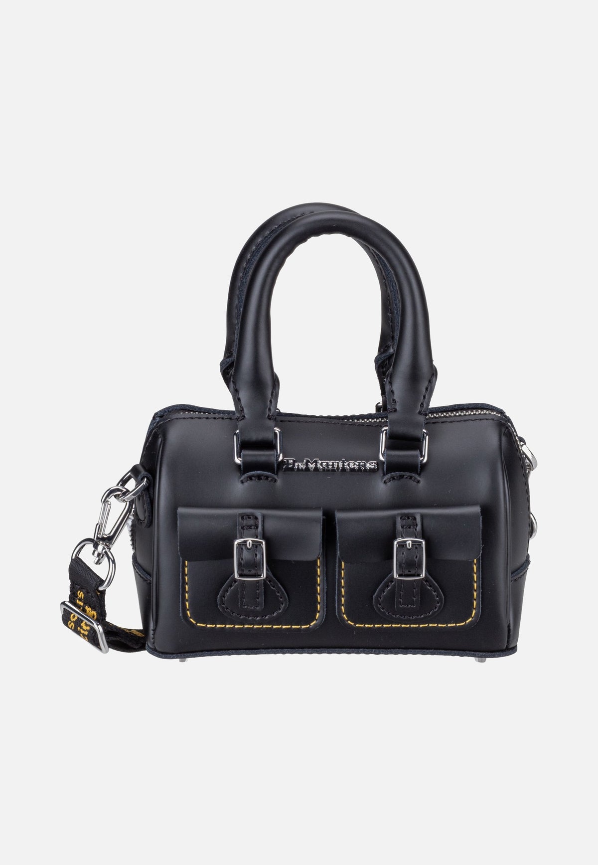 Dr. Martens Mini Top Handle Black Kiev Satchel