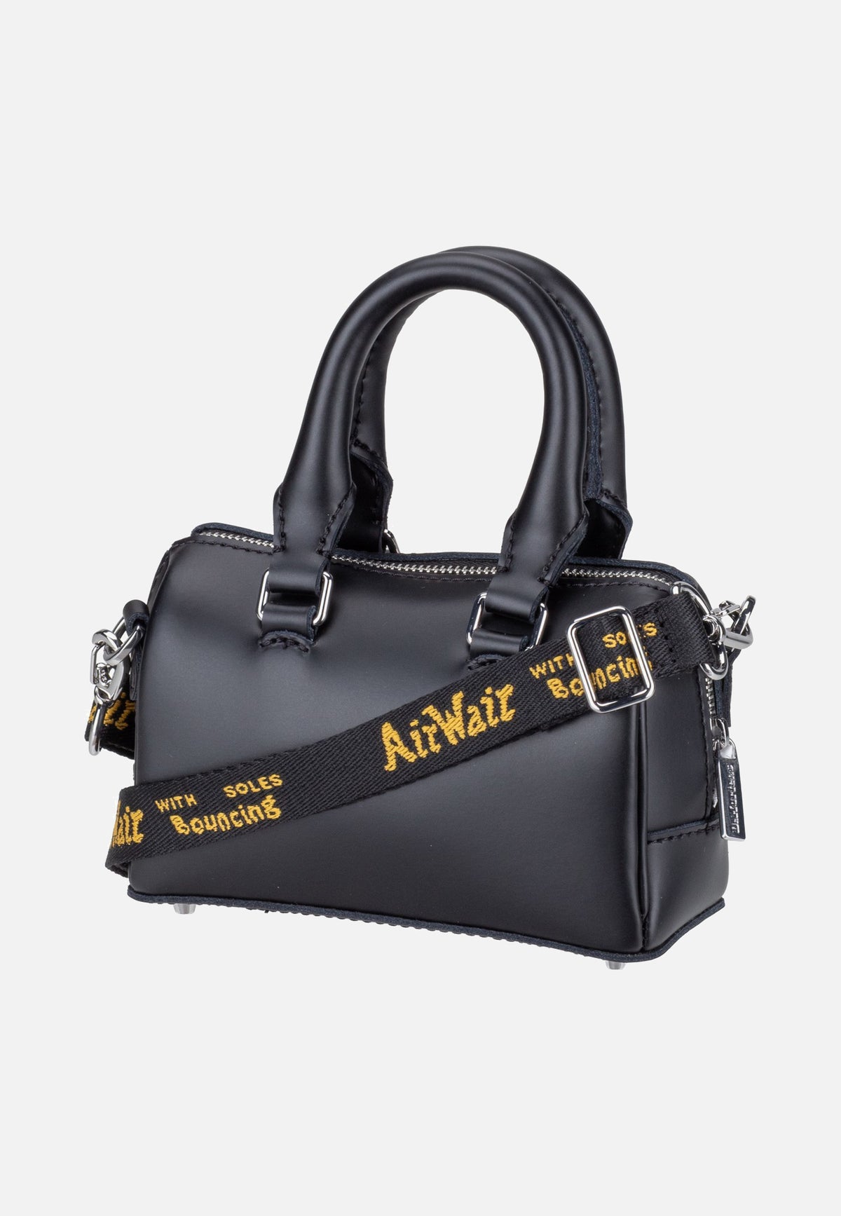 Dr. Martens Mini Top Handle Black Kiev Satchel