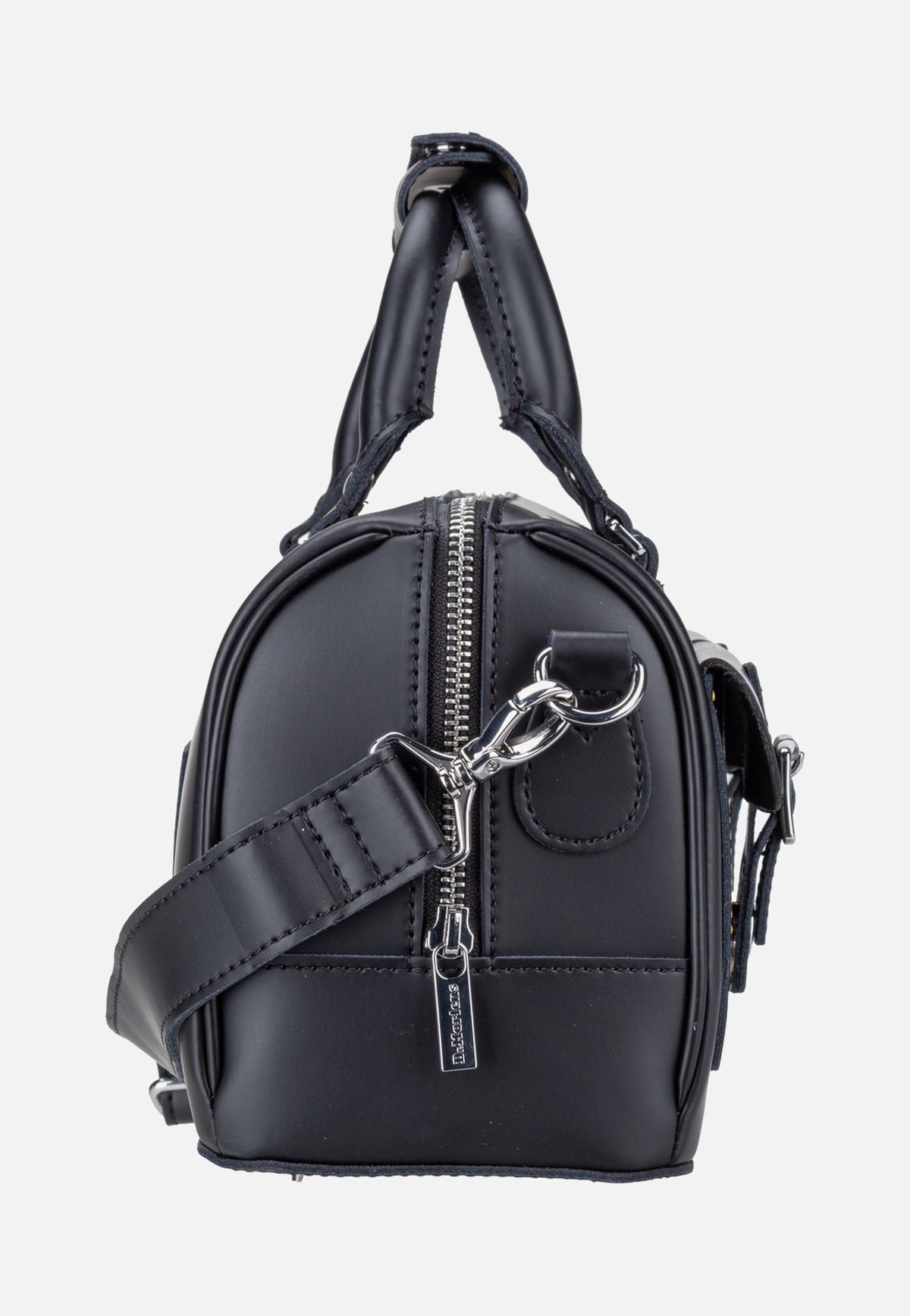 Dr. Martens Top Handle Black Kiev Smooth Satchel