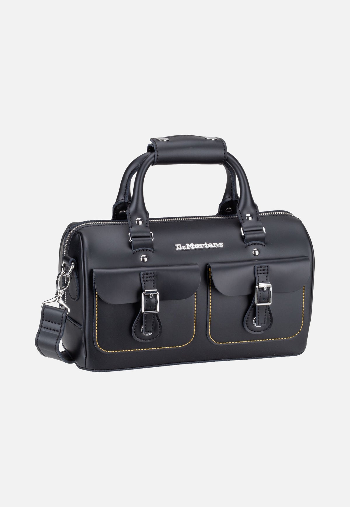 Dr. Martens Top Handle Black Kiev Smooth Satchel