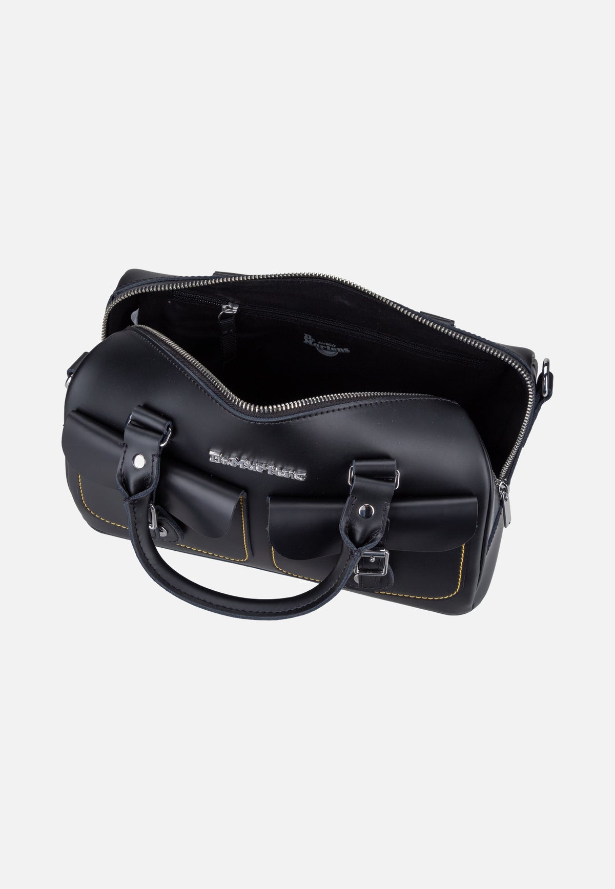 Dr. Martens Top Handle Black Kiev Smooth Satchel